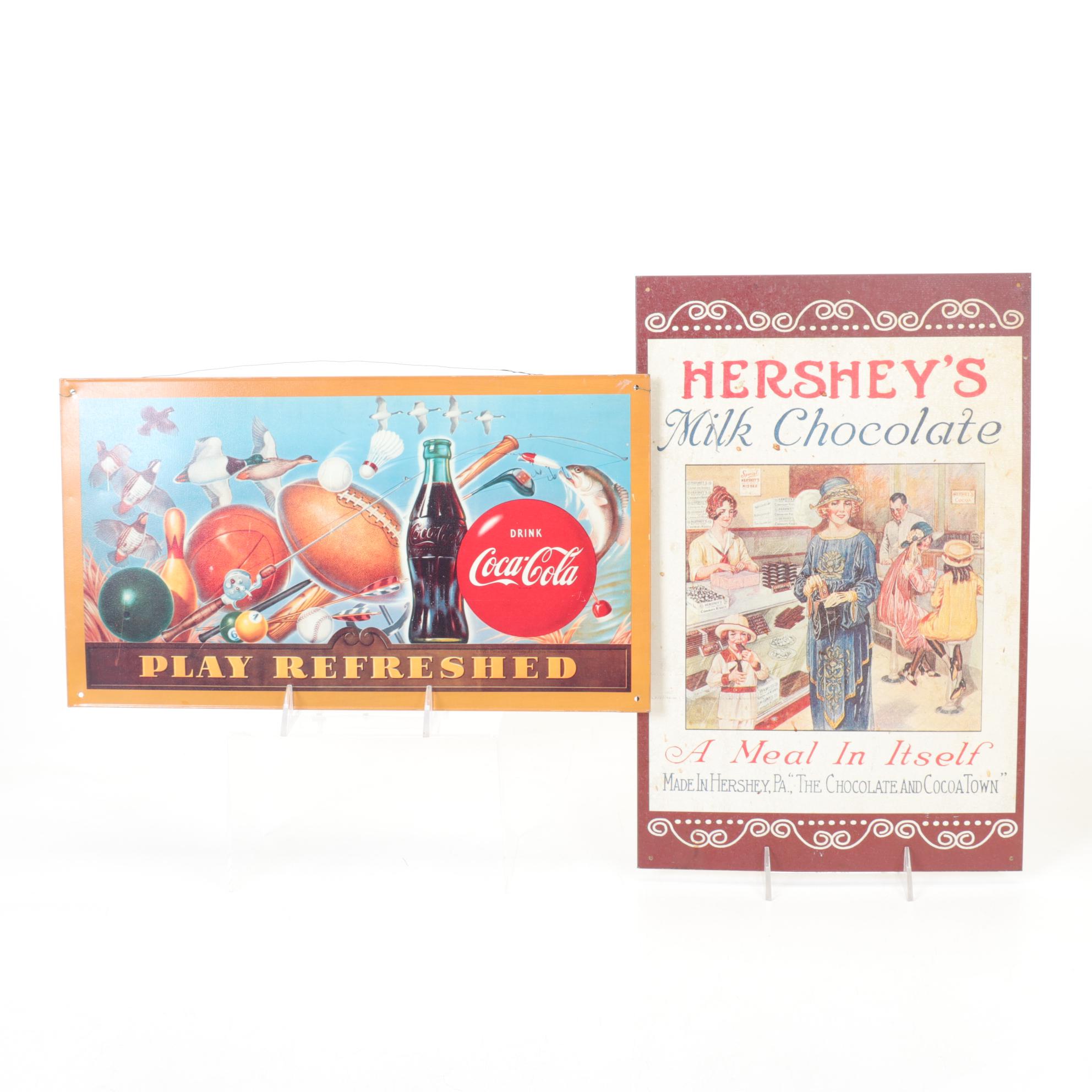 Retro Food Signs and Tins Featuring Gerber, Maxwell House, Ritz and More