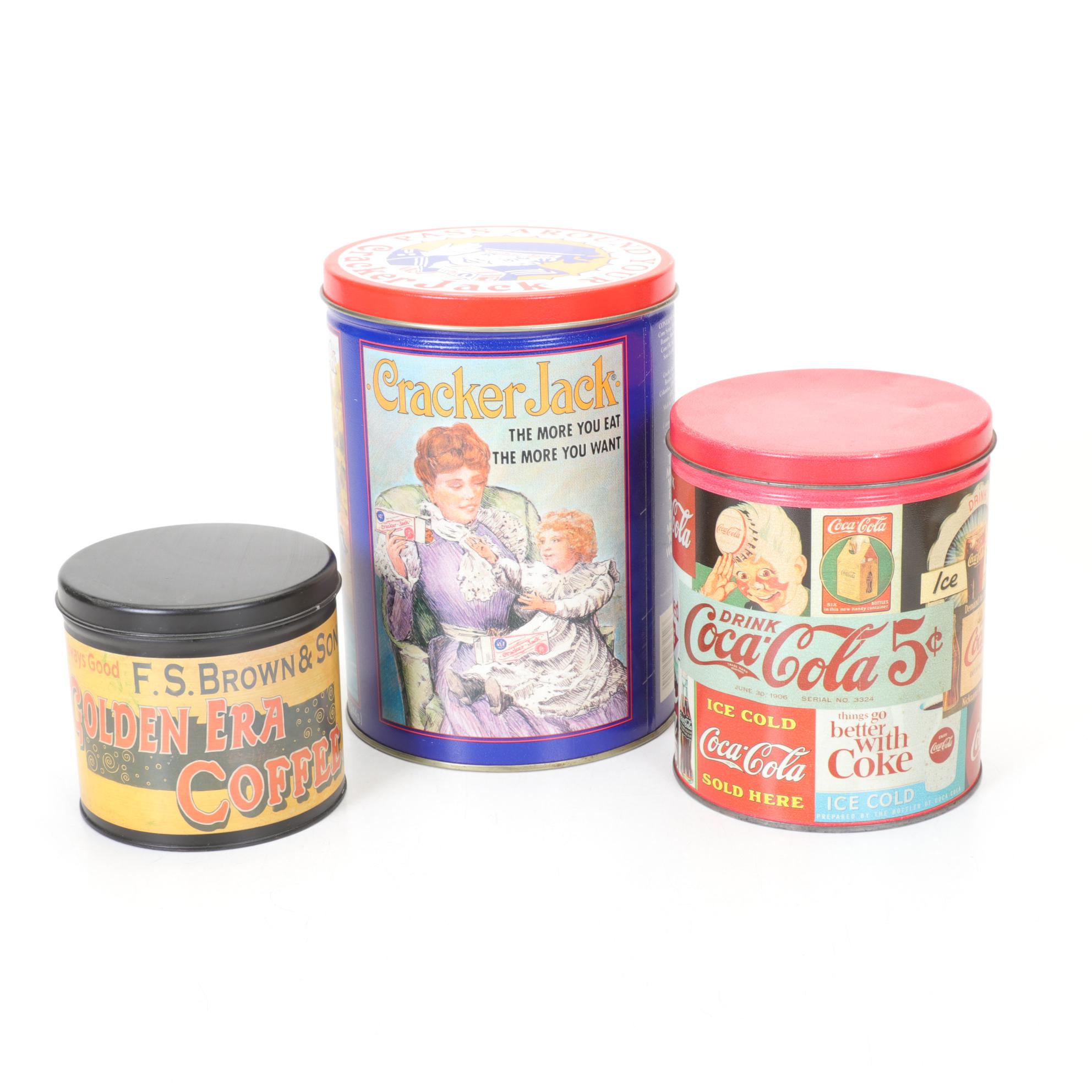 Retro Food Signs and Tins Featuring Gerber, Maxwell House, Ritz and More