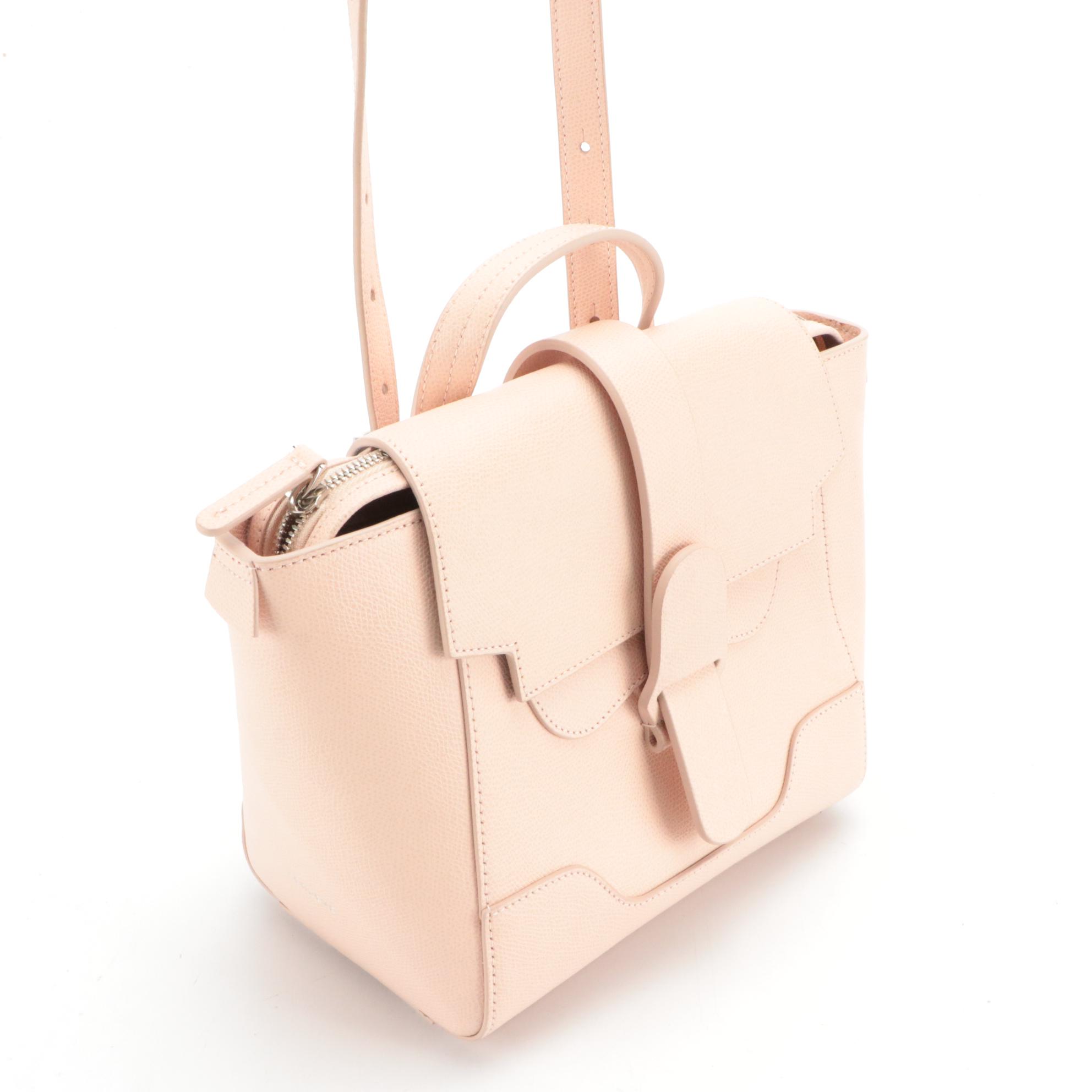 Senreve Mini Maestra Crossbody/Backpack Bag in Pebbled Leather