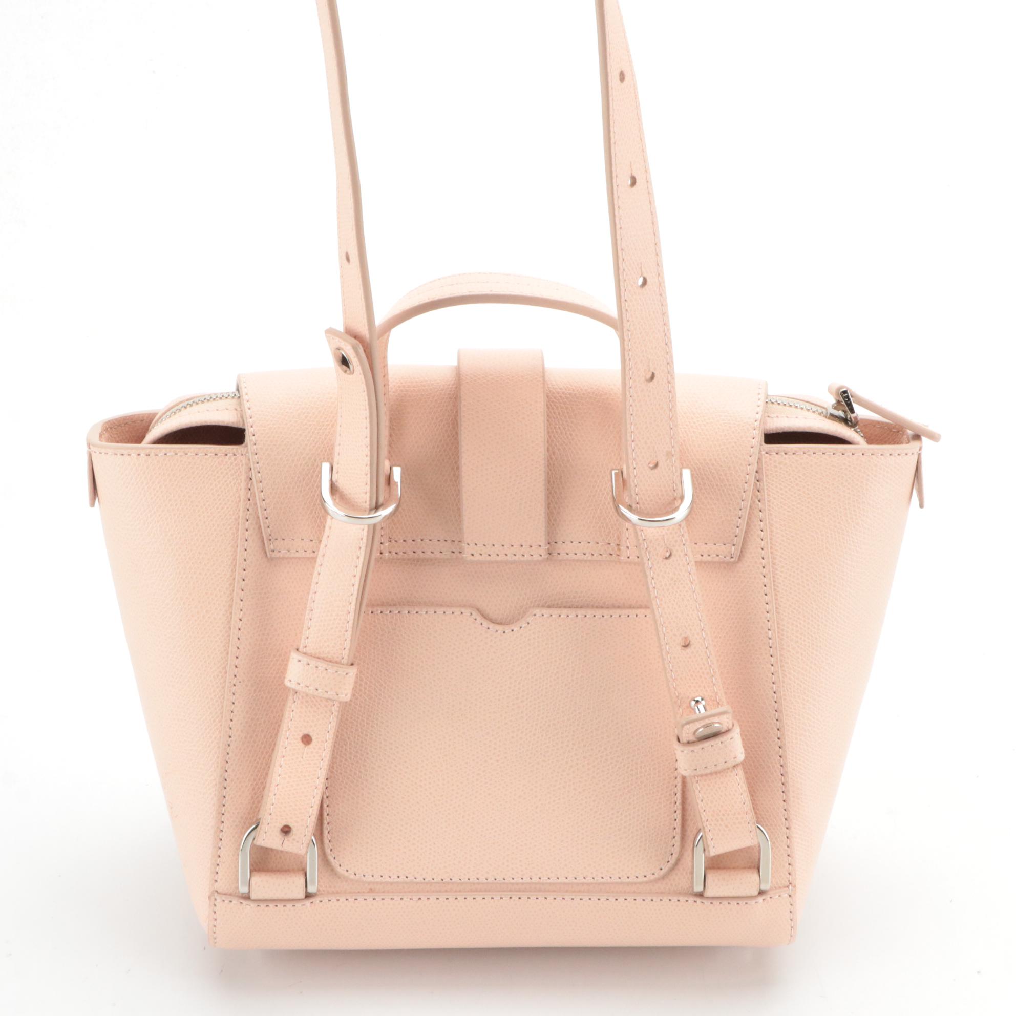 Senreve Mini Maestra Crossbody/Backpack Bag in Pebbled Leather