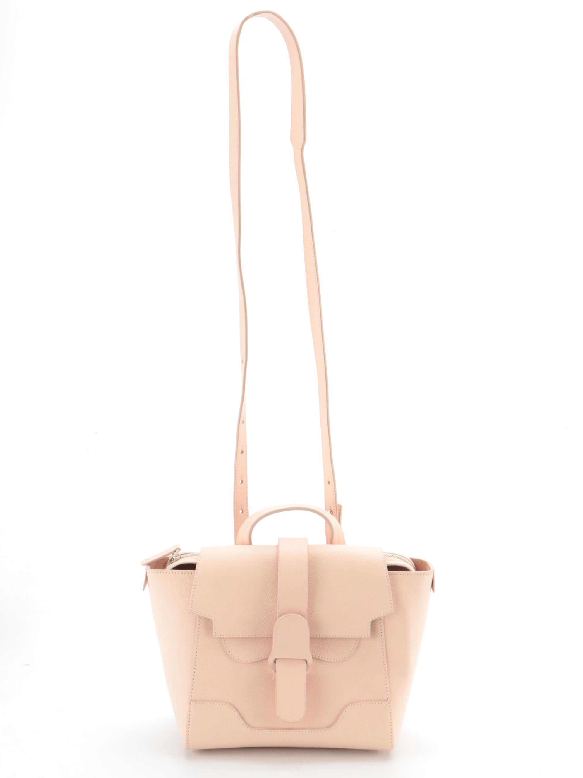 Senreve Mini Maestra Crossbody/Backpack Bag in Pebbled Leather