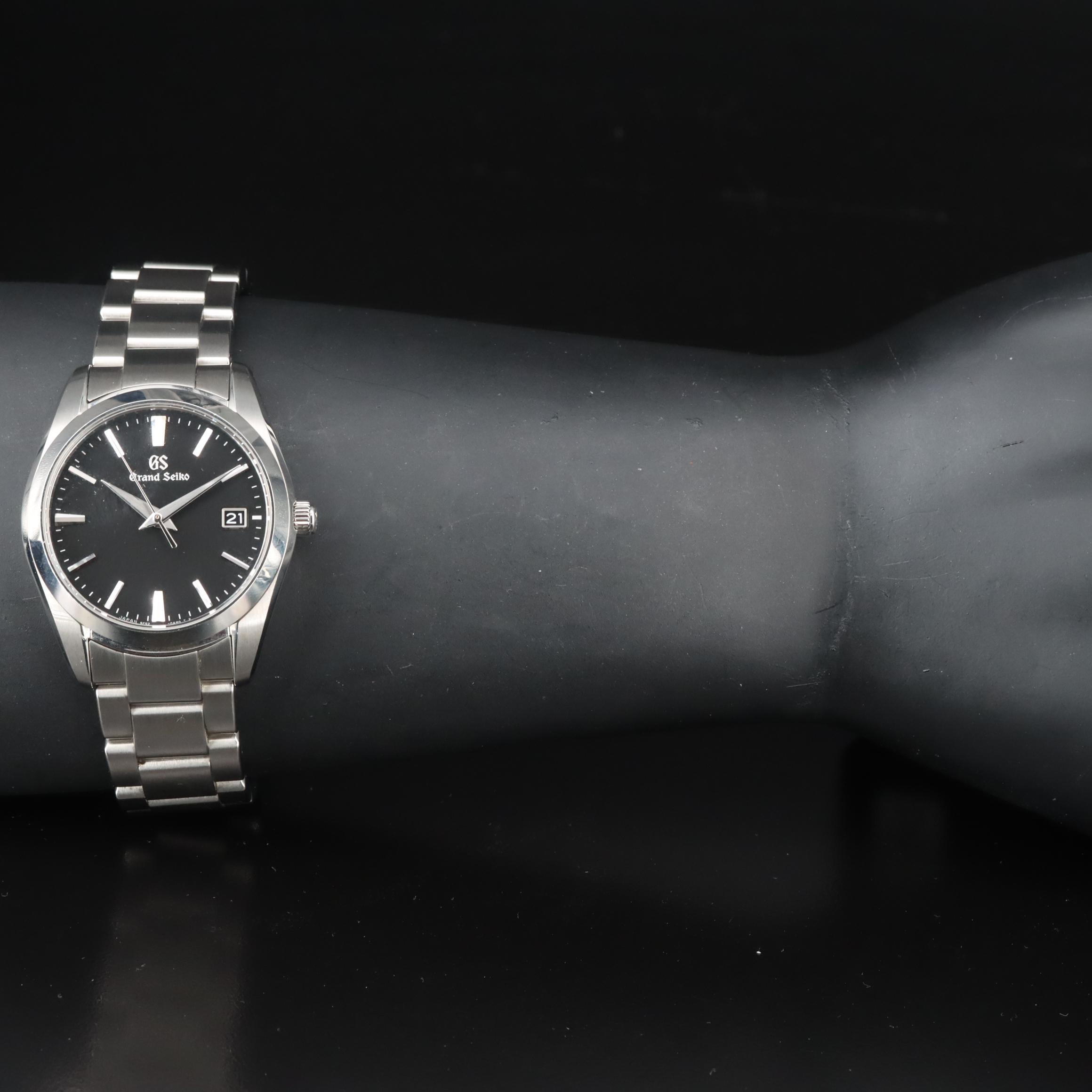 Grand Seiko 9F62-0AB0 Black Dial Watch