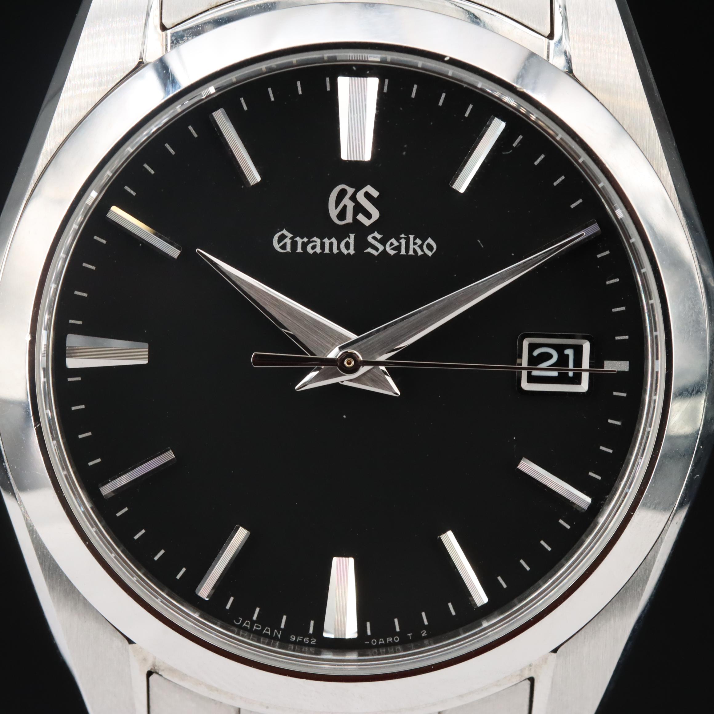 Grand Seiko 9F62-0AB0 Black Dial Watch