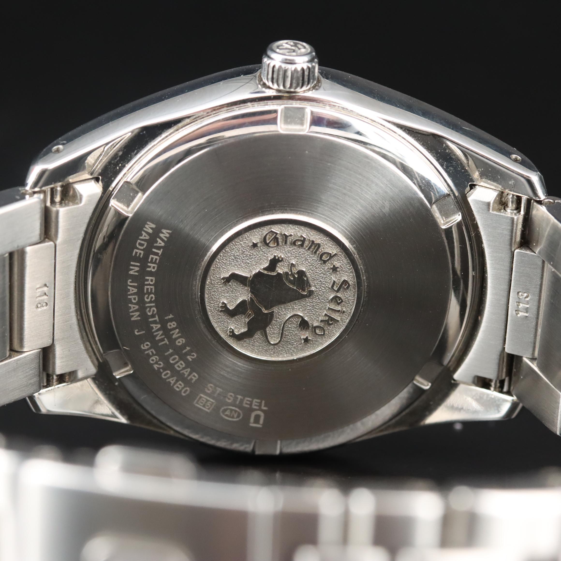 Grand Seiko 9F62-0AB0 Black Dial Watch