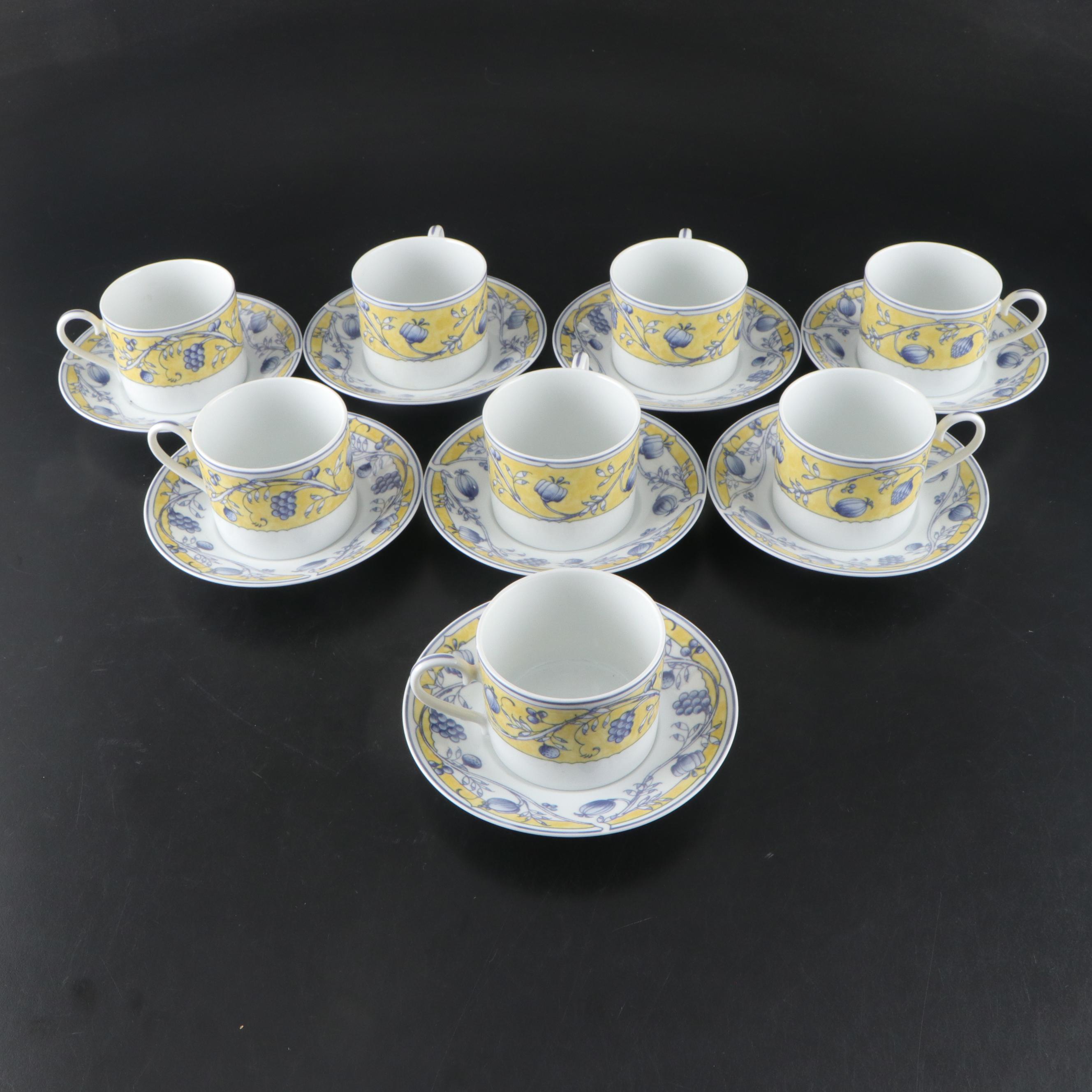 Noritake "October Light" Dinnerware with Crate & Barrel "Toben" Dinnerware