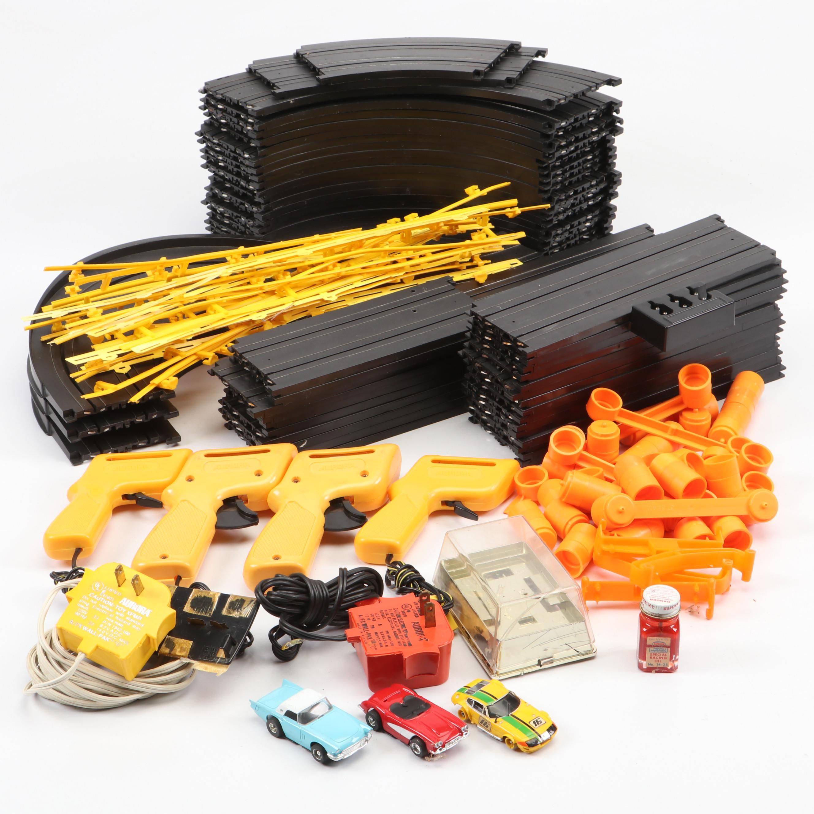 Aurora AFX Model Racing Track Set, Late 20th Century