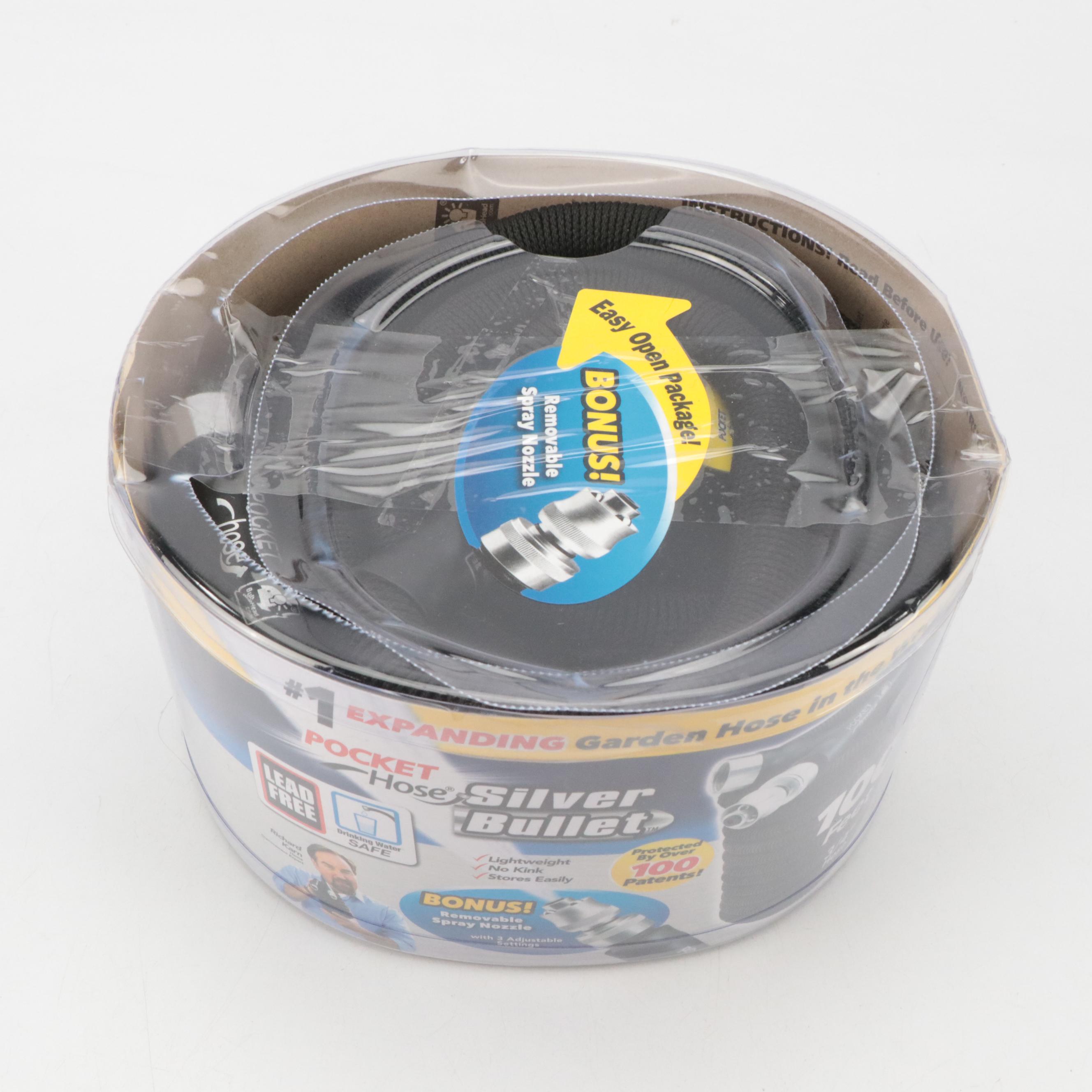 Pocket Hose "Silver Bullet" 100 ft. Garden Hoses