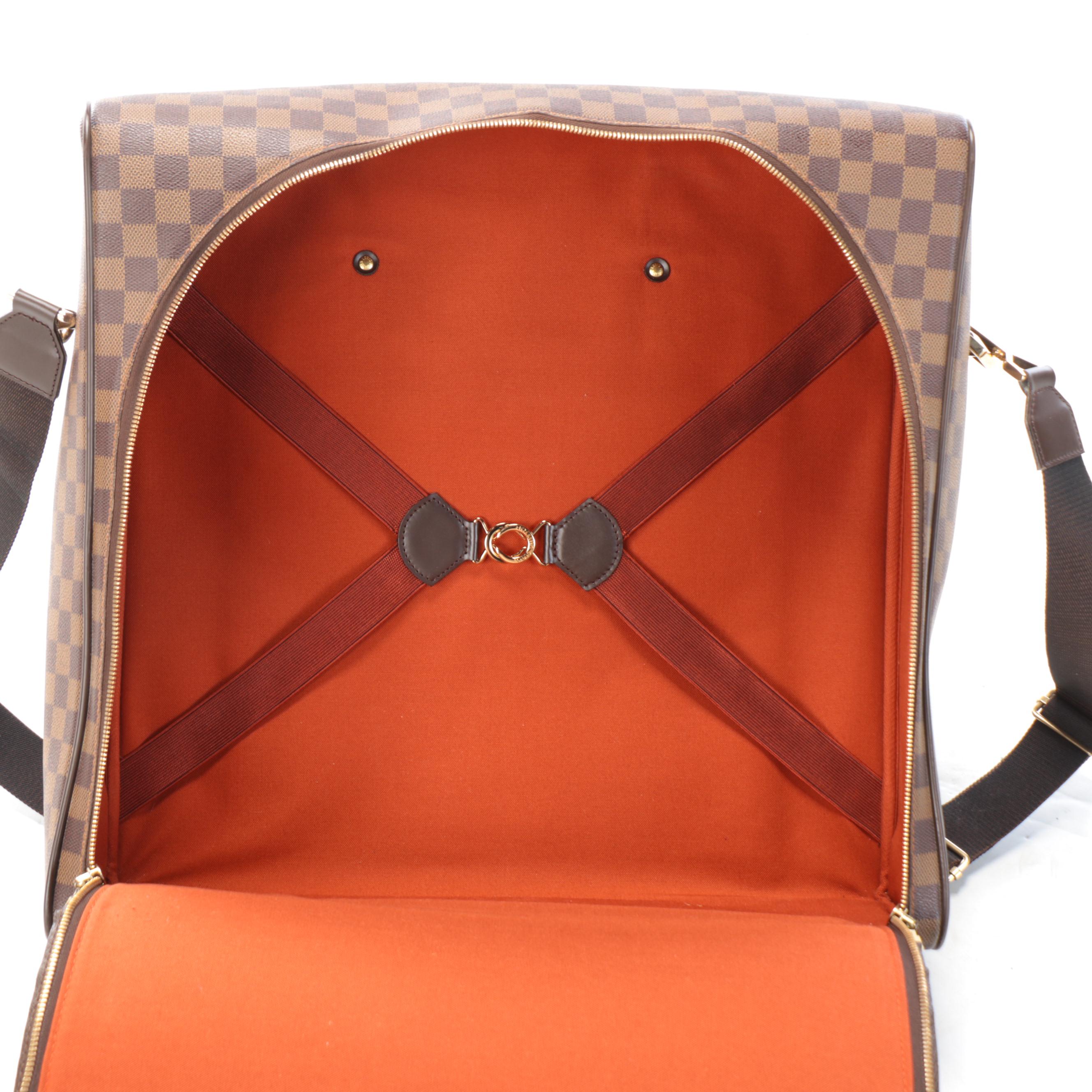 Louis Vuitton Nolita GM Travel Bag in Damier Ébène Canvas and Leather