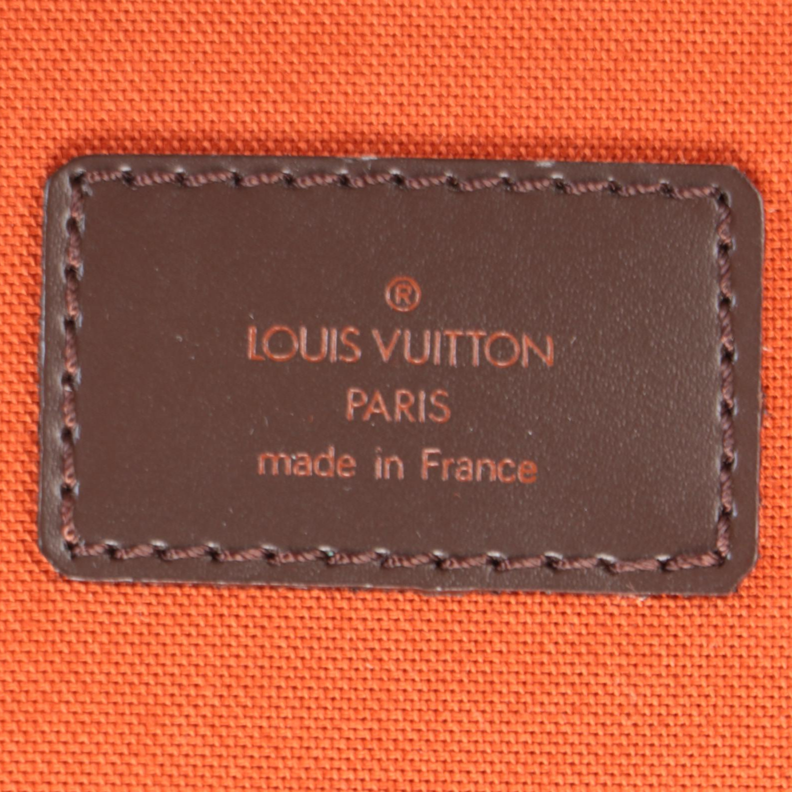 Louis Vuitton Nolita GM Travel Bag in Damier Ébène Canvas and Leather