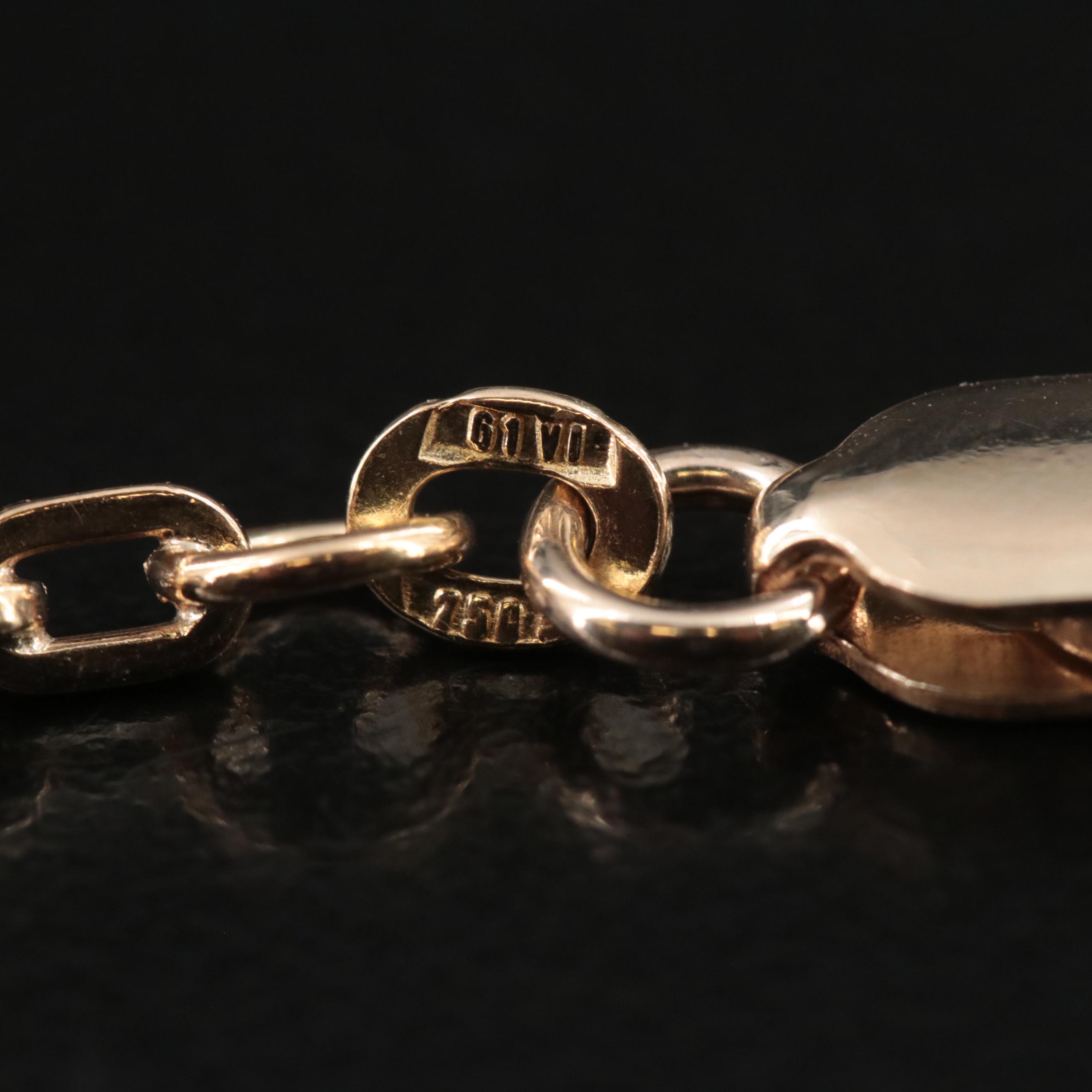 18K Cable Chain Necklace