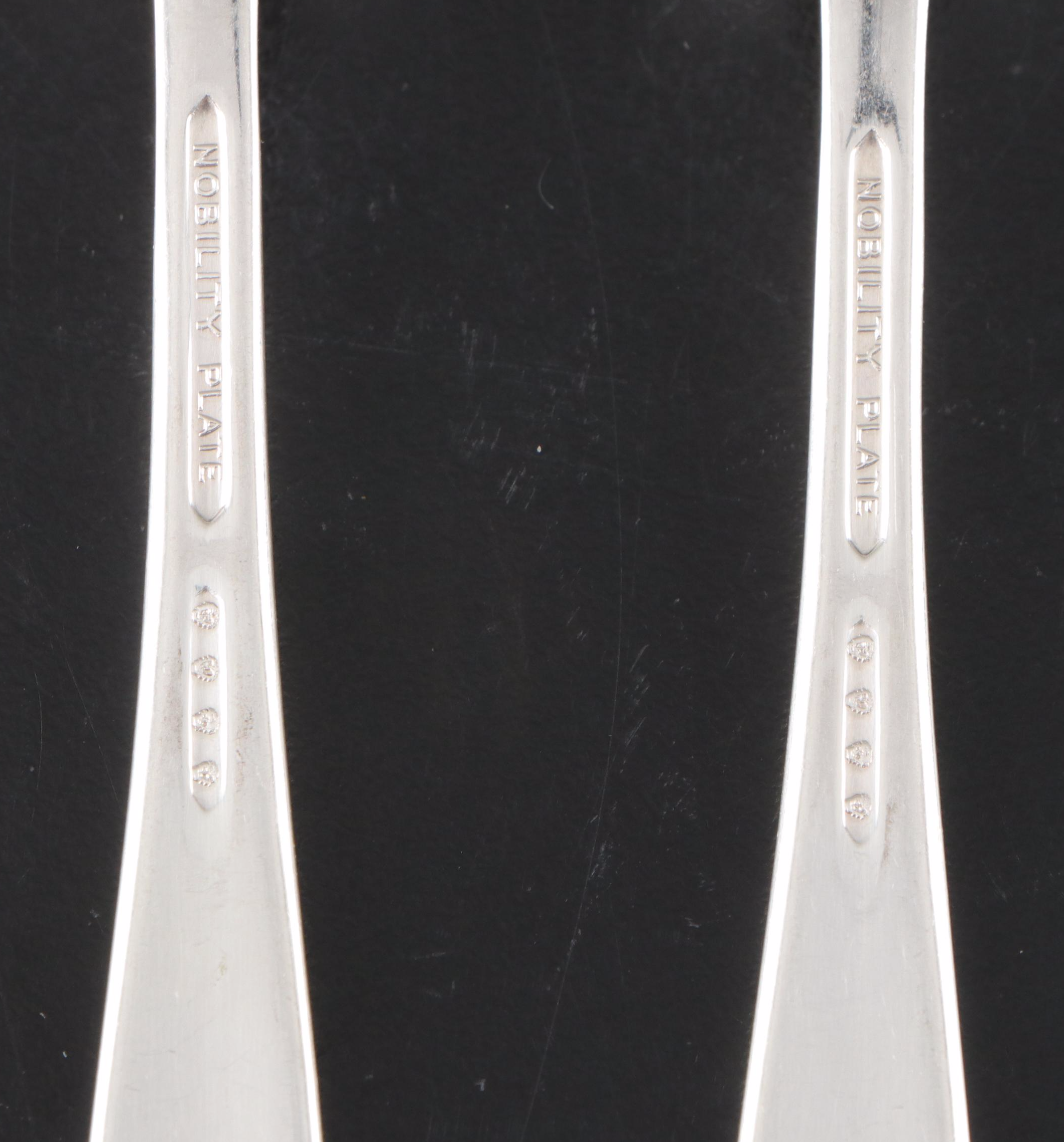 Nobility Plate Silver Plate Flatware and Serving Utensils