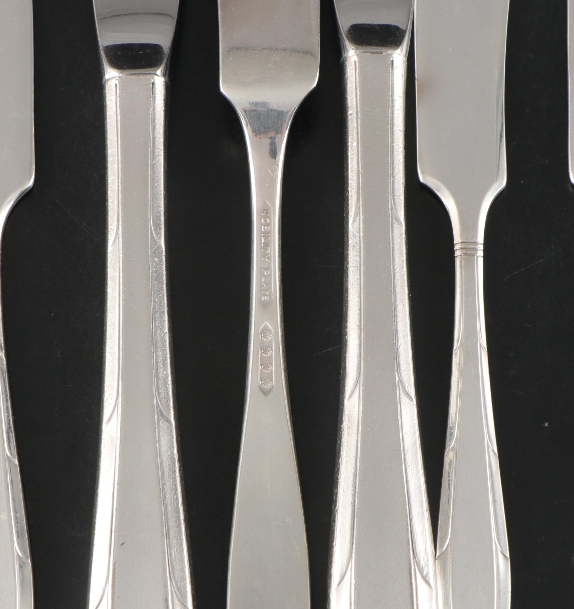 Nobility Plate Silver Plate Flatware and Serving Utensils