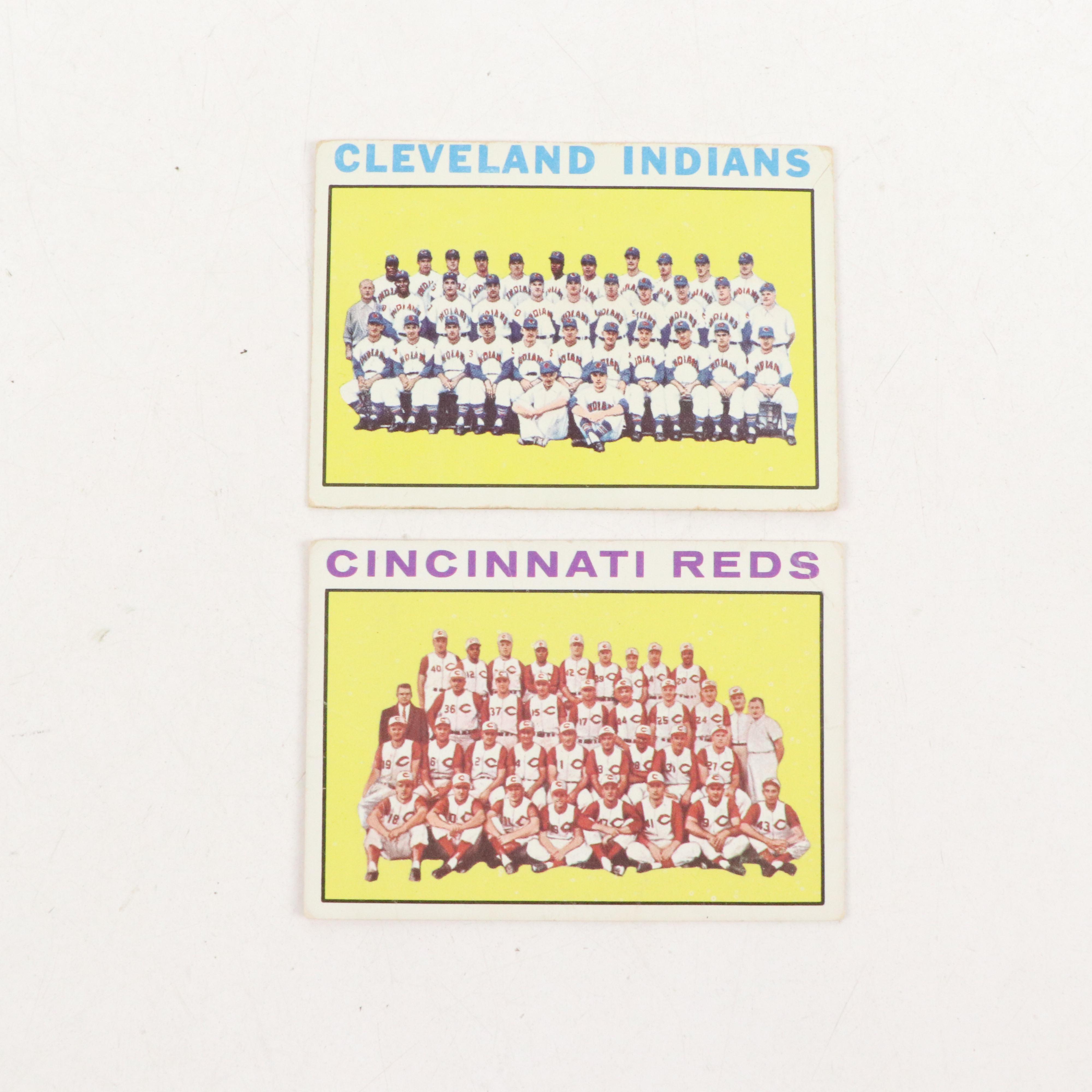 1964 Topps Baseball Cards Featuring Carl Yastrzemski, Brooks Robinson, and More