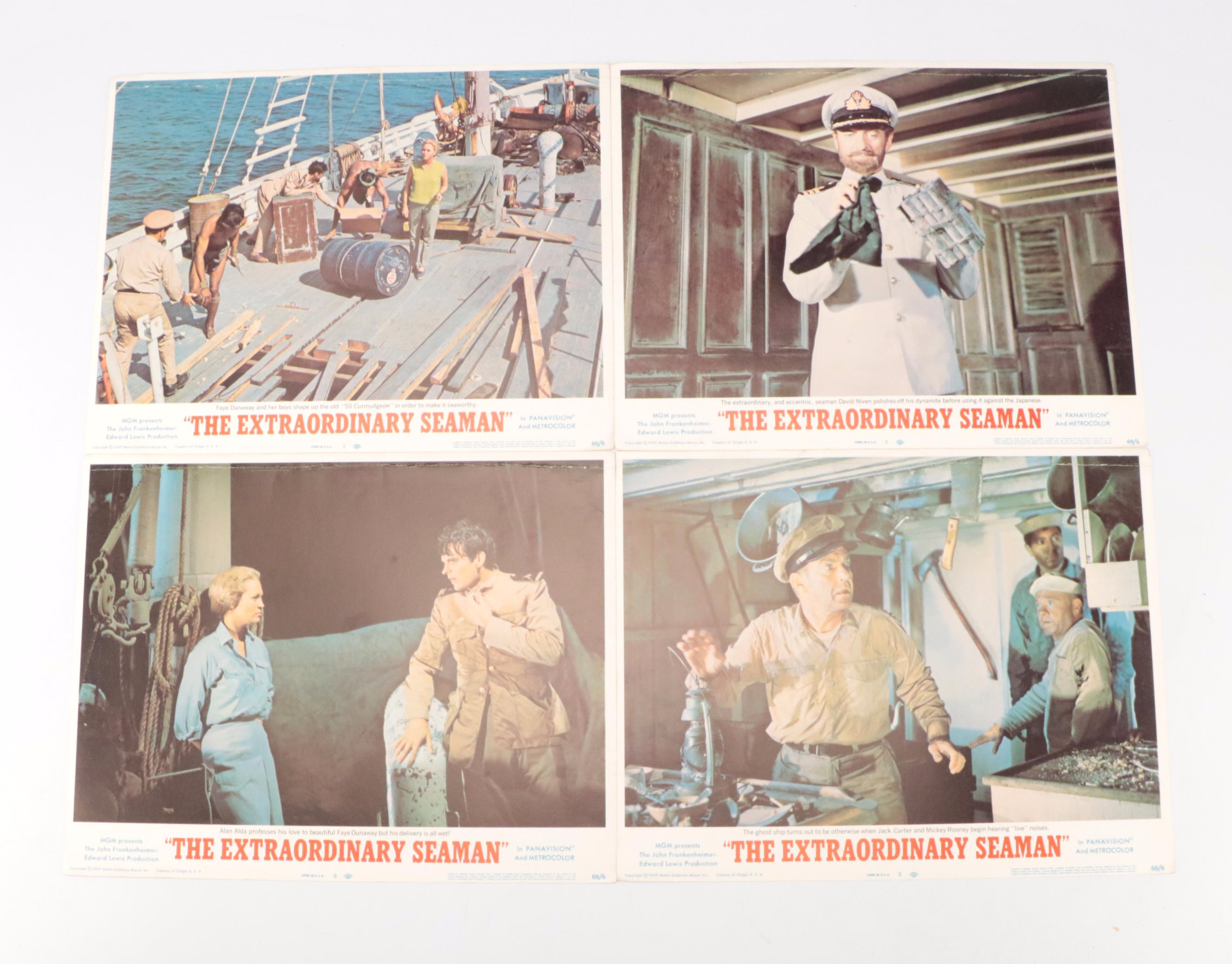"The Extraordinary Seaman", "Armored Command" and More Movie Lobby Cards