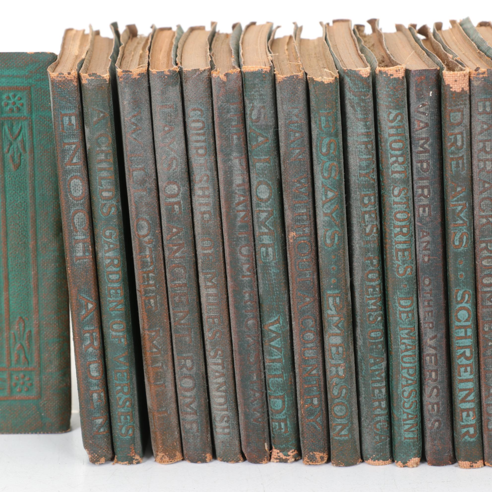 Classics from the "Little Leather Library" Featuring Poe, Shakespeare & More