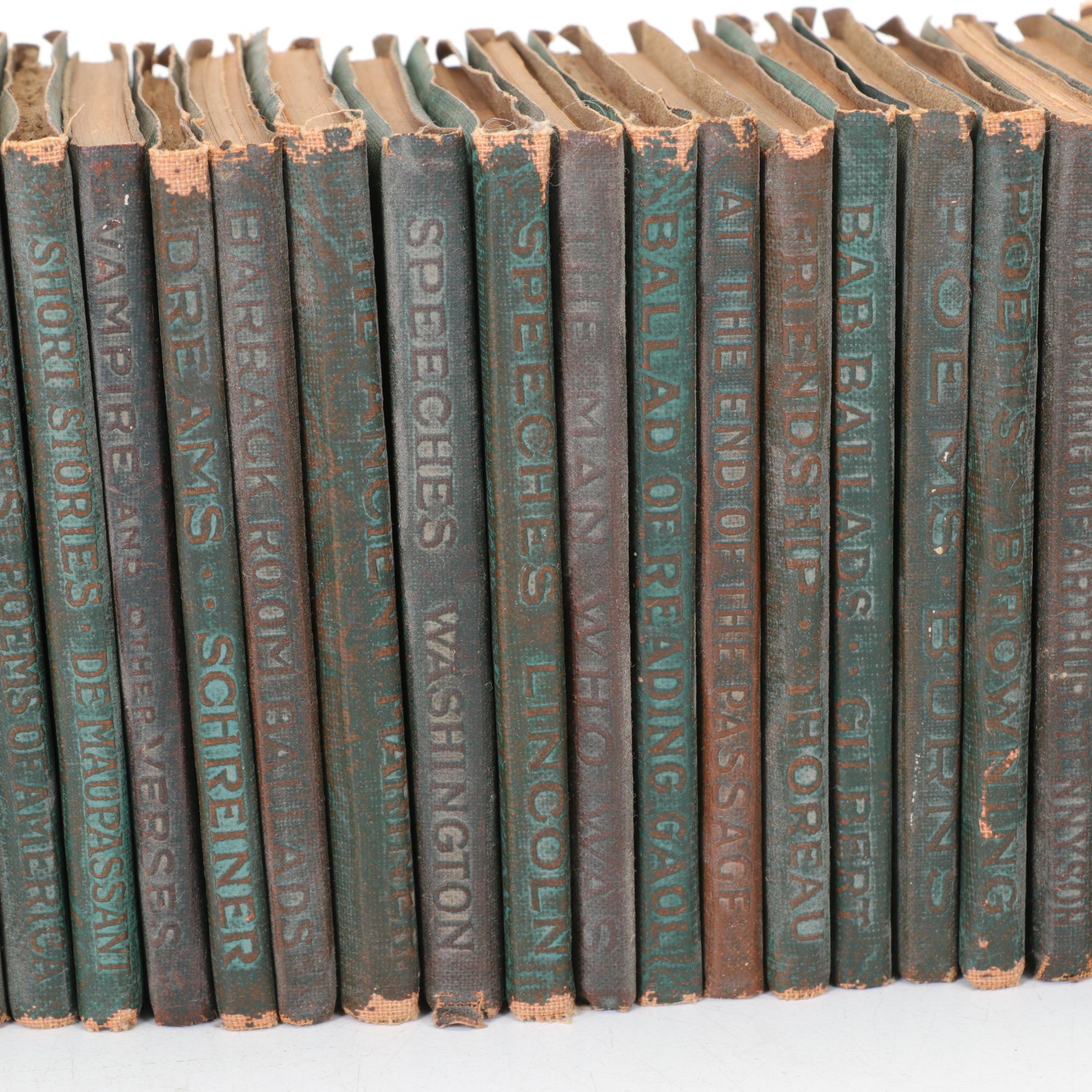 Classics from the "Little Leather Library" Featuring Poe, Shakespeare & More