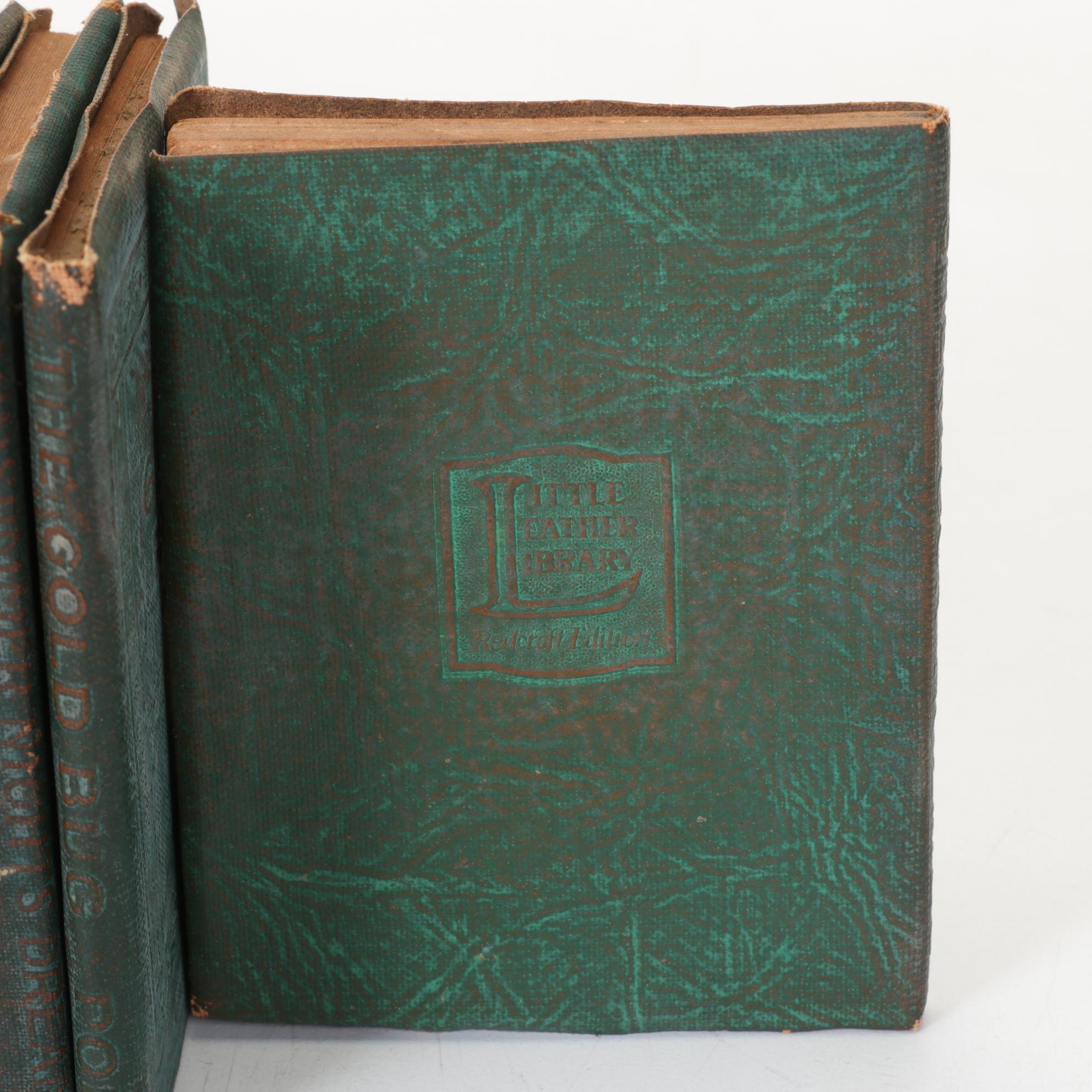 Classics from the "Little Leather Library" Featuring Poe, Shakespeare & More