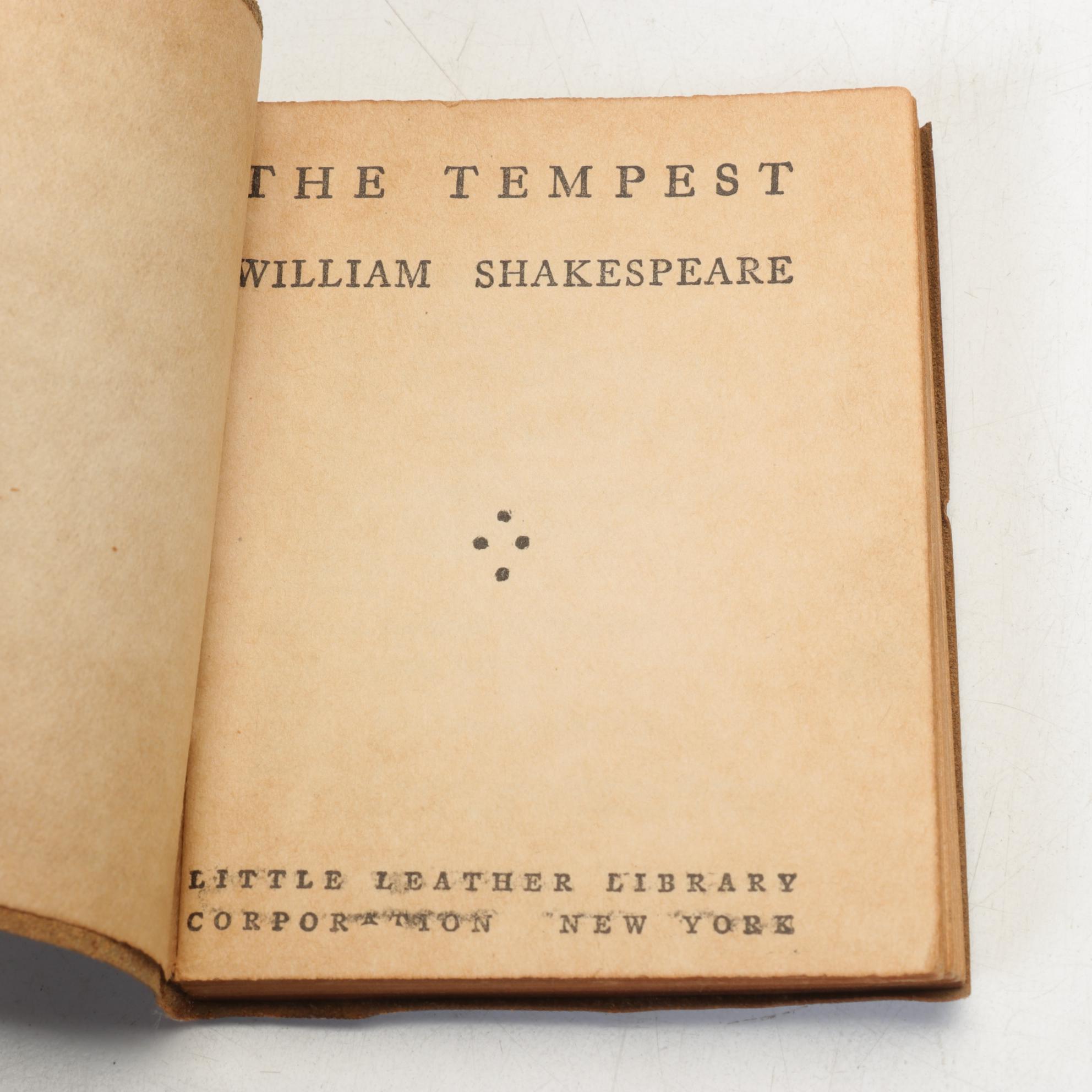 Classics from the "Little Leather Library" Featuring Poe, Shakespeare & More