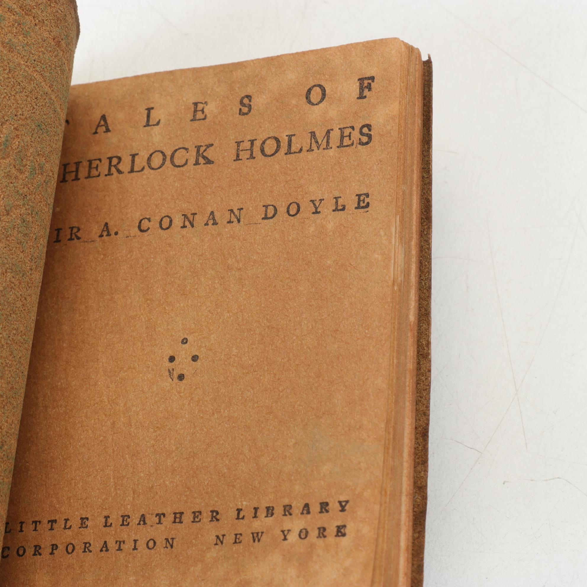 Classics from the "Little Leather Library" Featuring Poe, Shakespeare & More
