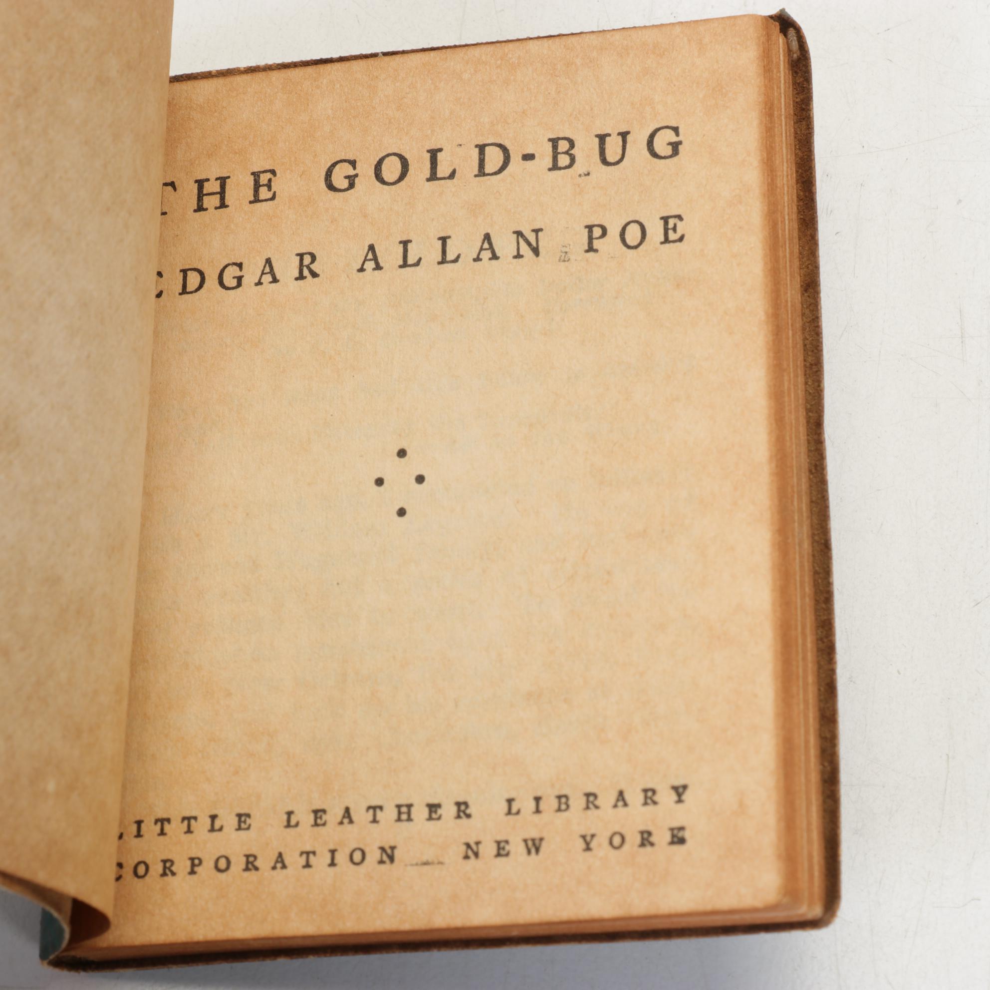 Classics from the "Little Leather Library" Featuring Poe, Shakespeare & More