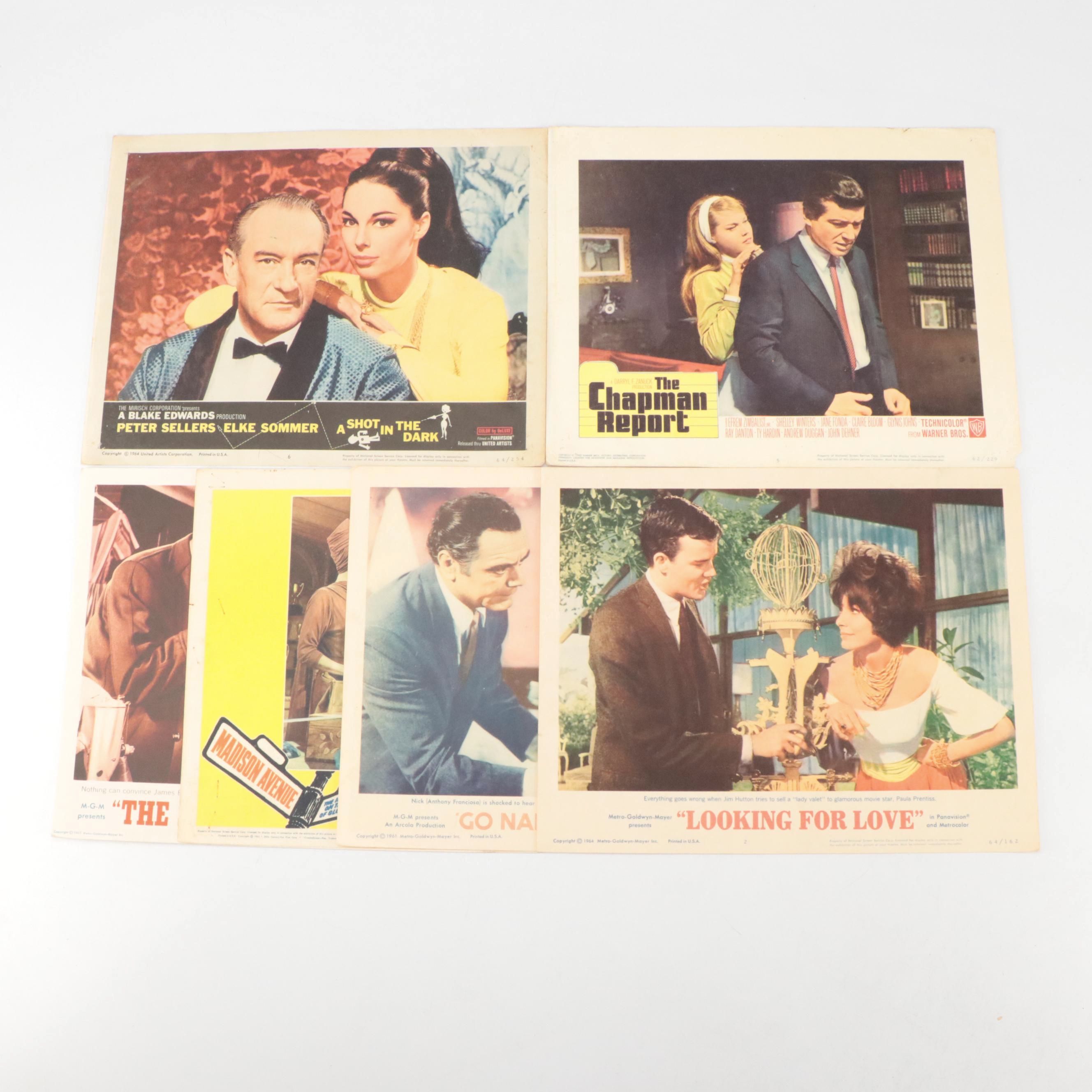 "A Shot in the Dark", "The Chapman Report" and More Movie Lobby Cards, 1960s