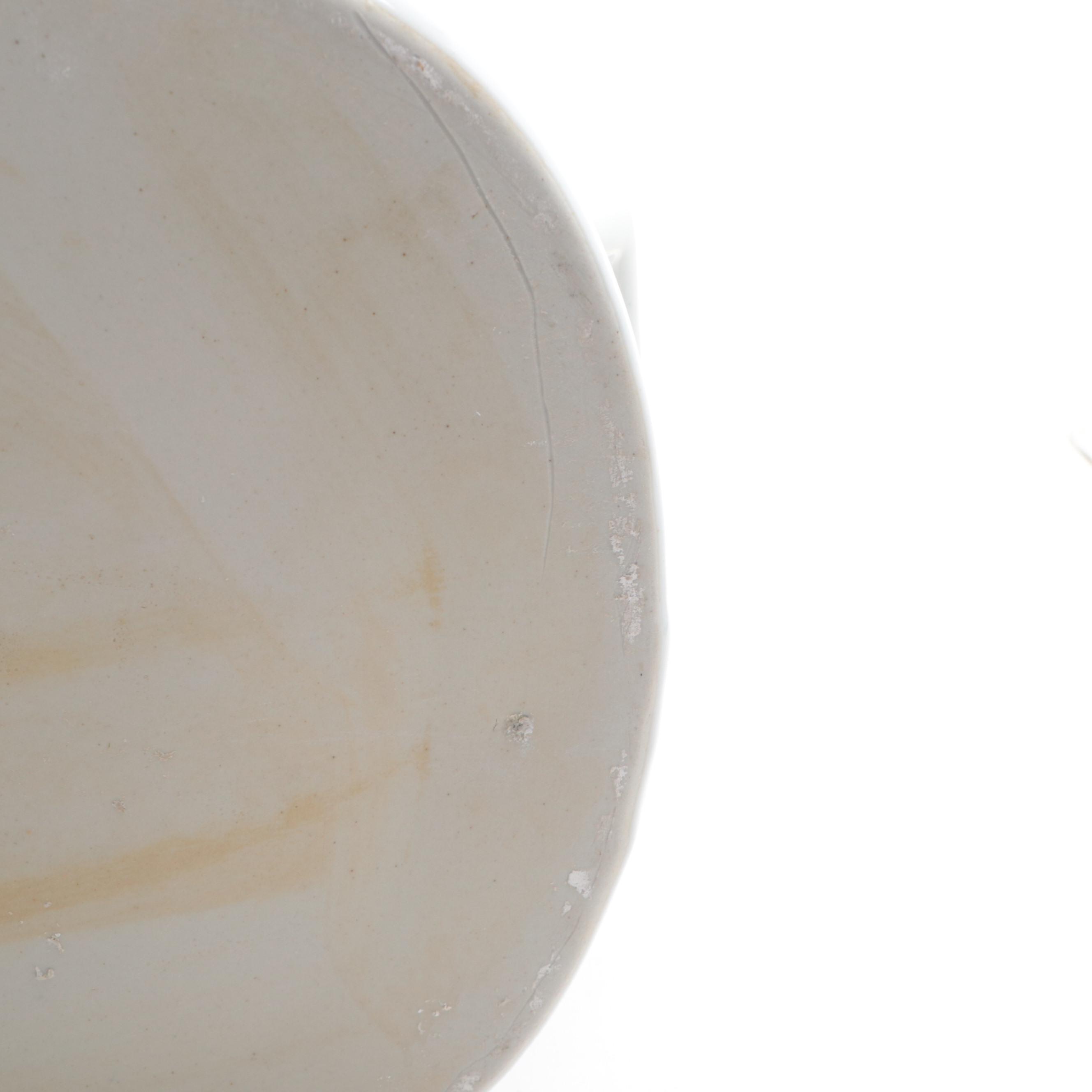 Blue and White Porcelain Foot Bath Planter and Carpet Balls