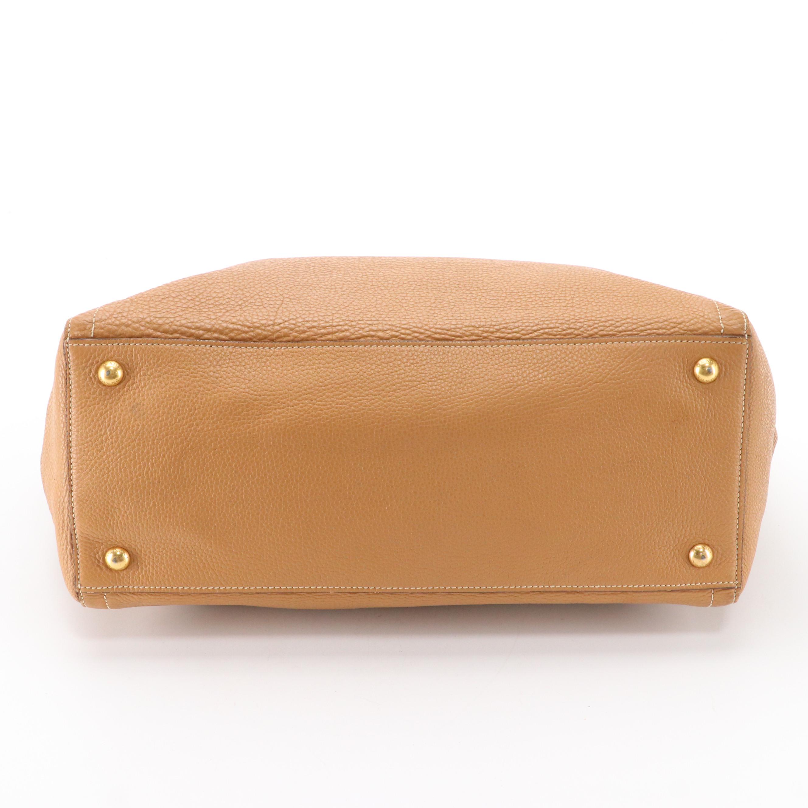 Prada Vitello Daino Leather Tote Bag