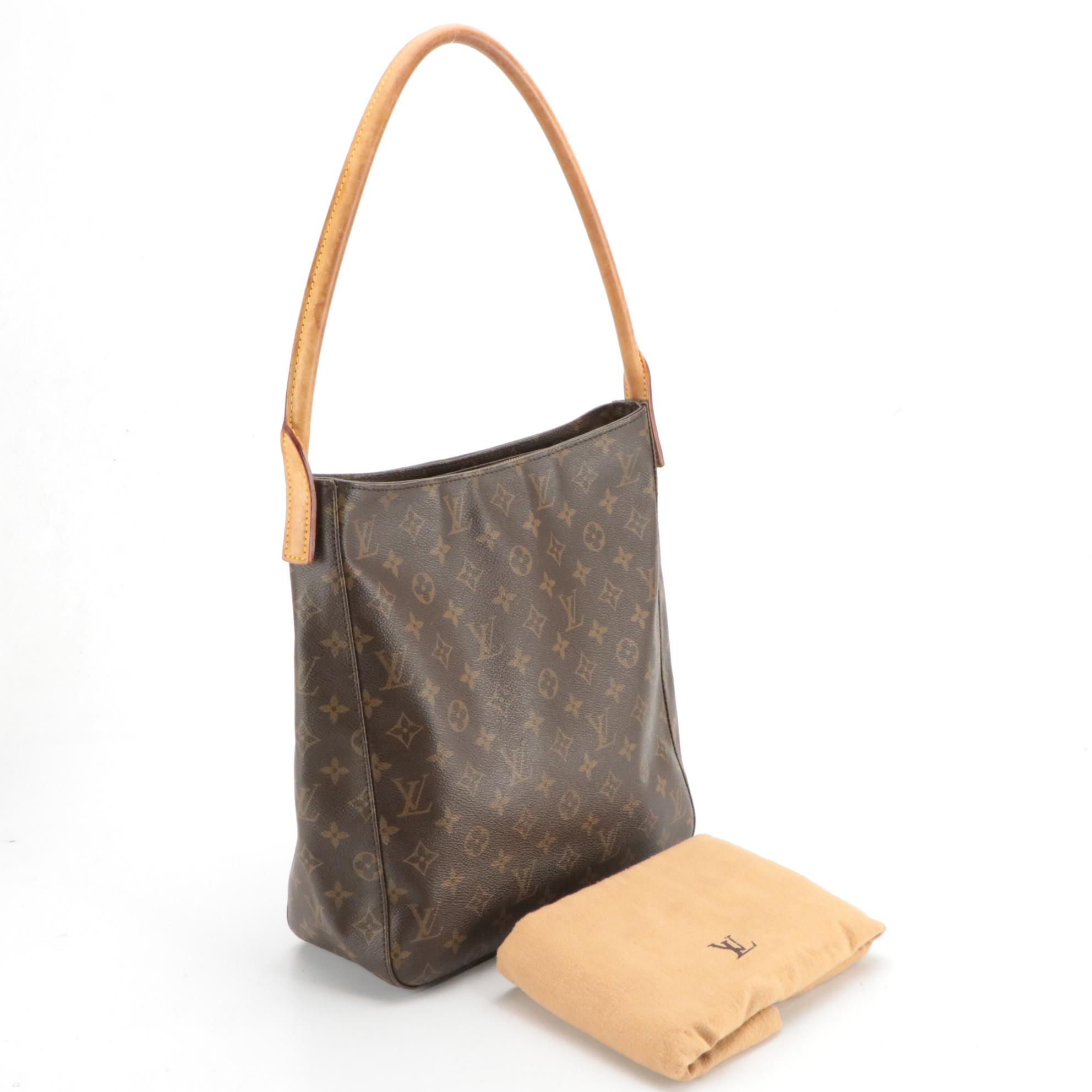 Louis Vuitton Looping GM Shoulder Bag in Monogram Canvas and Leather