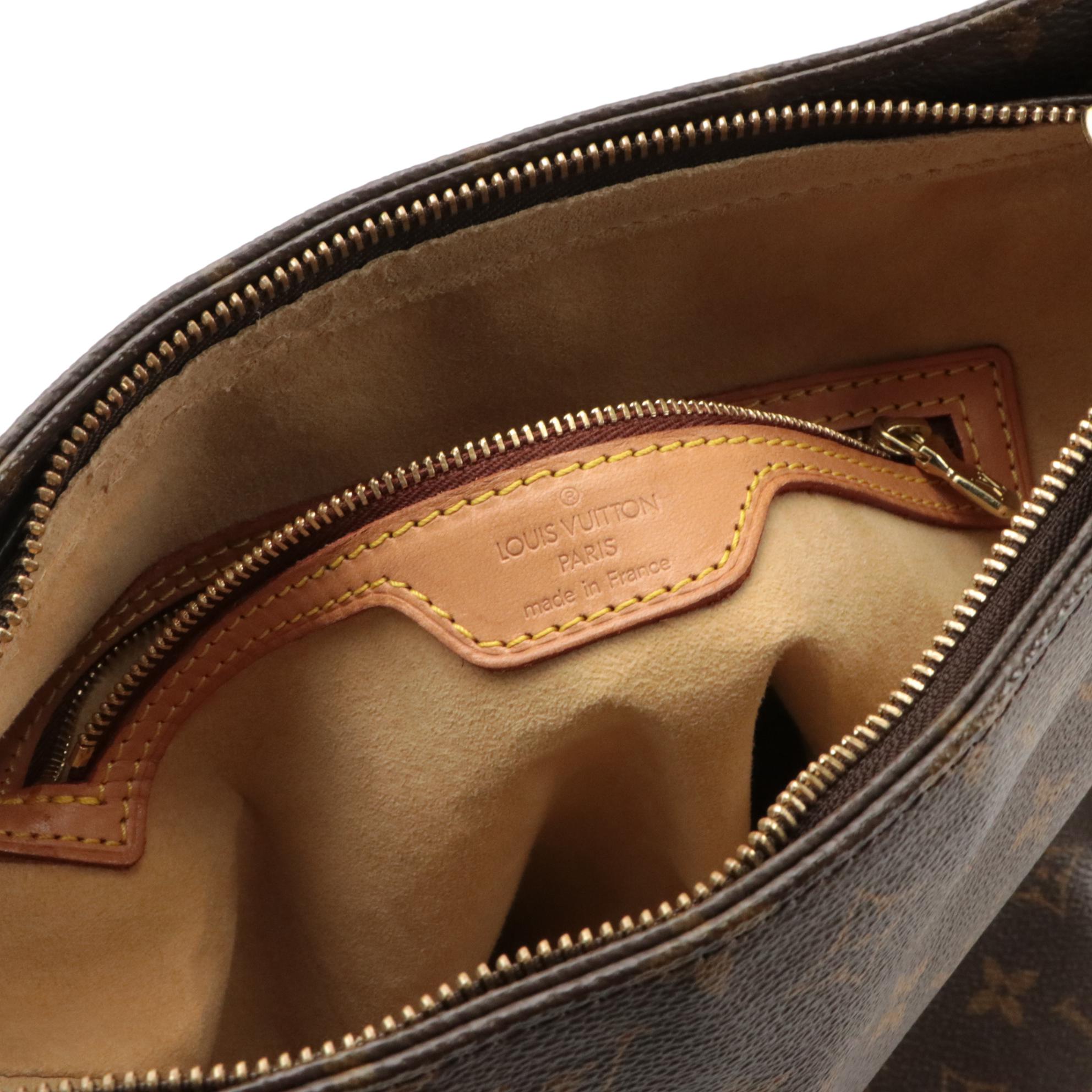 Louis Vuitton Looping GM Shoulder Bag in Monogram Canvas and Leather