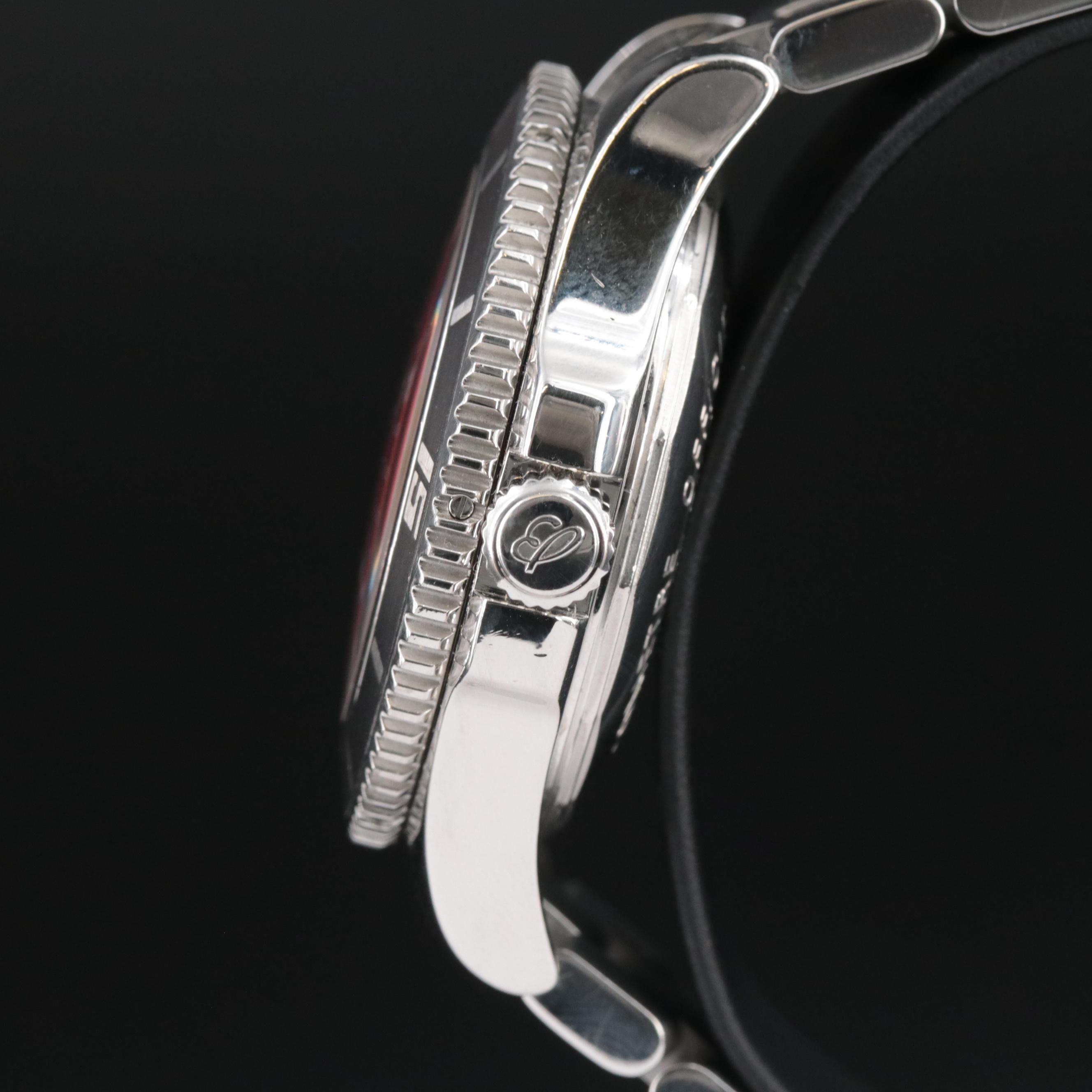 Breitling SuperOcean 42 Abyss Black/Red Automatic Watch