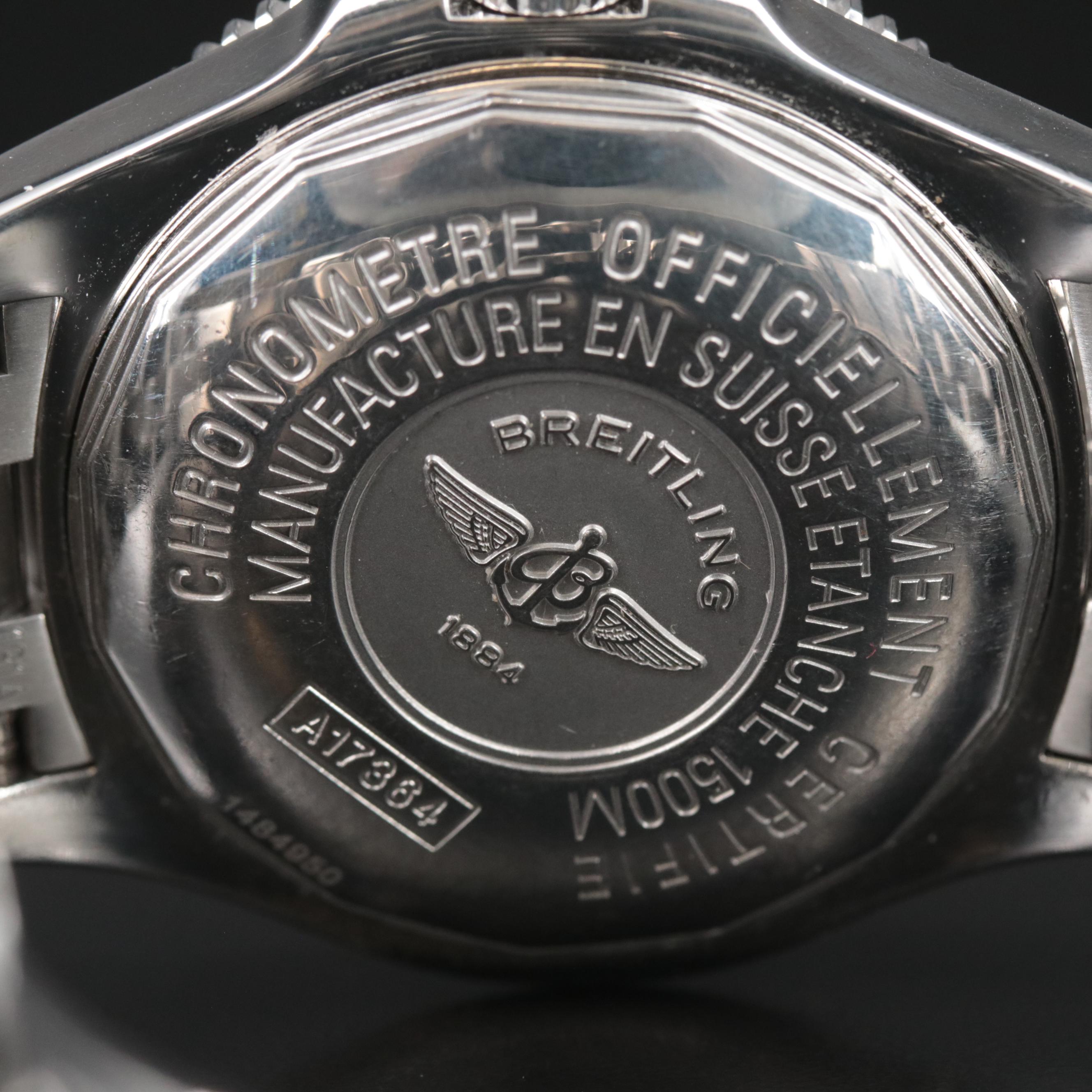 Breitling SuperOcean 42 Abyss Black/Red Automatic Watch