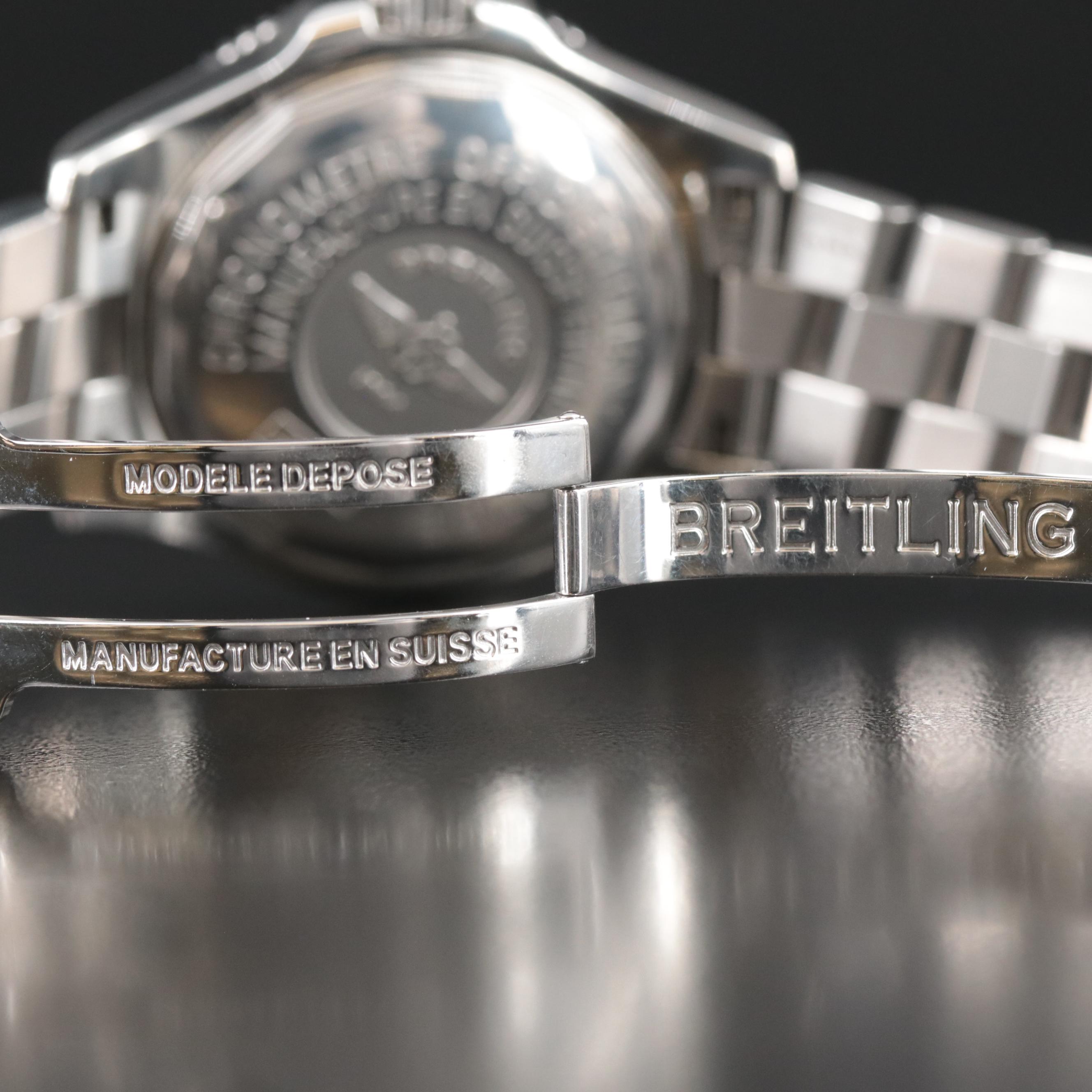 Breitling SuperOcean 42 Abyss Black/Red Automatic Watch