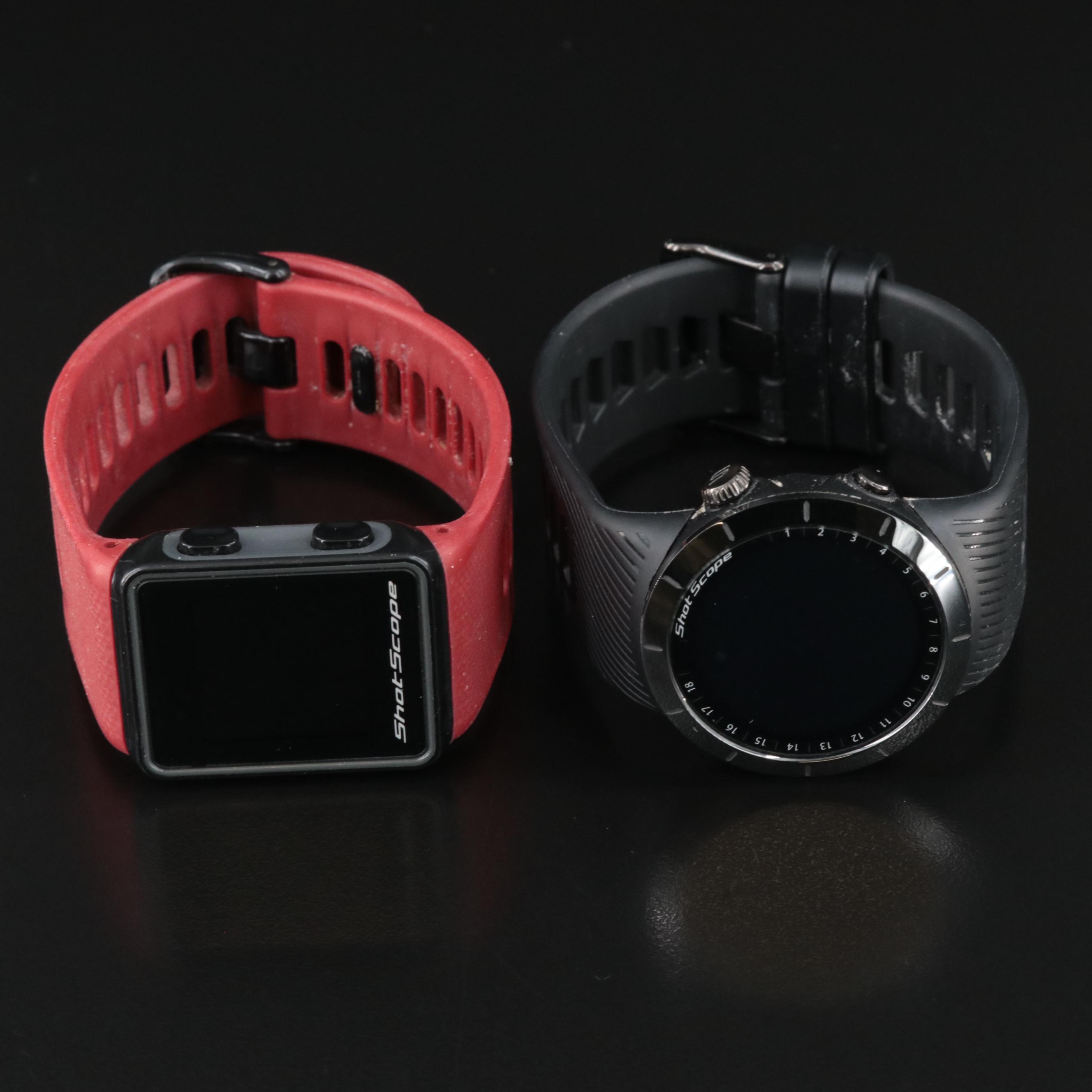 Shot Scope V3 GPS + Performance Tracking and Shot Scope X5 Watches