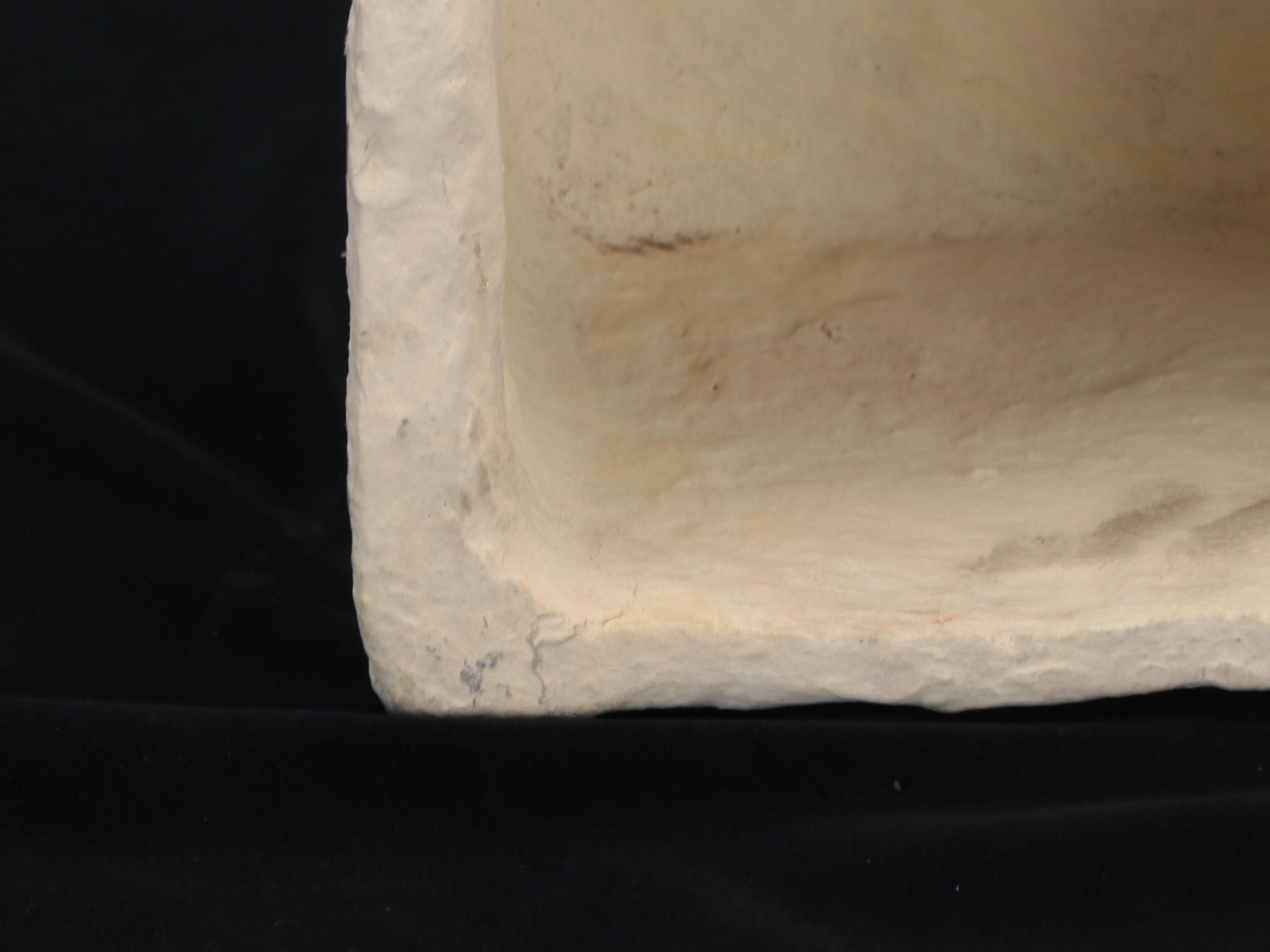 Modernist Style Papier-Mâché Wall Hanging Shelf