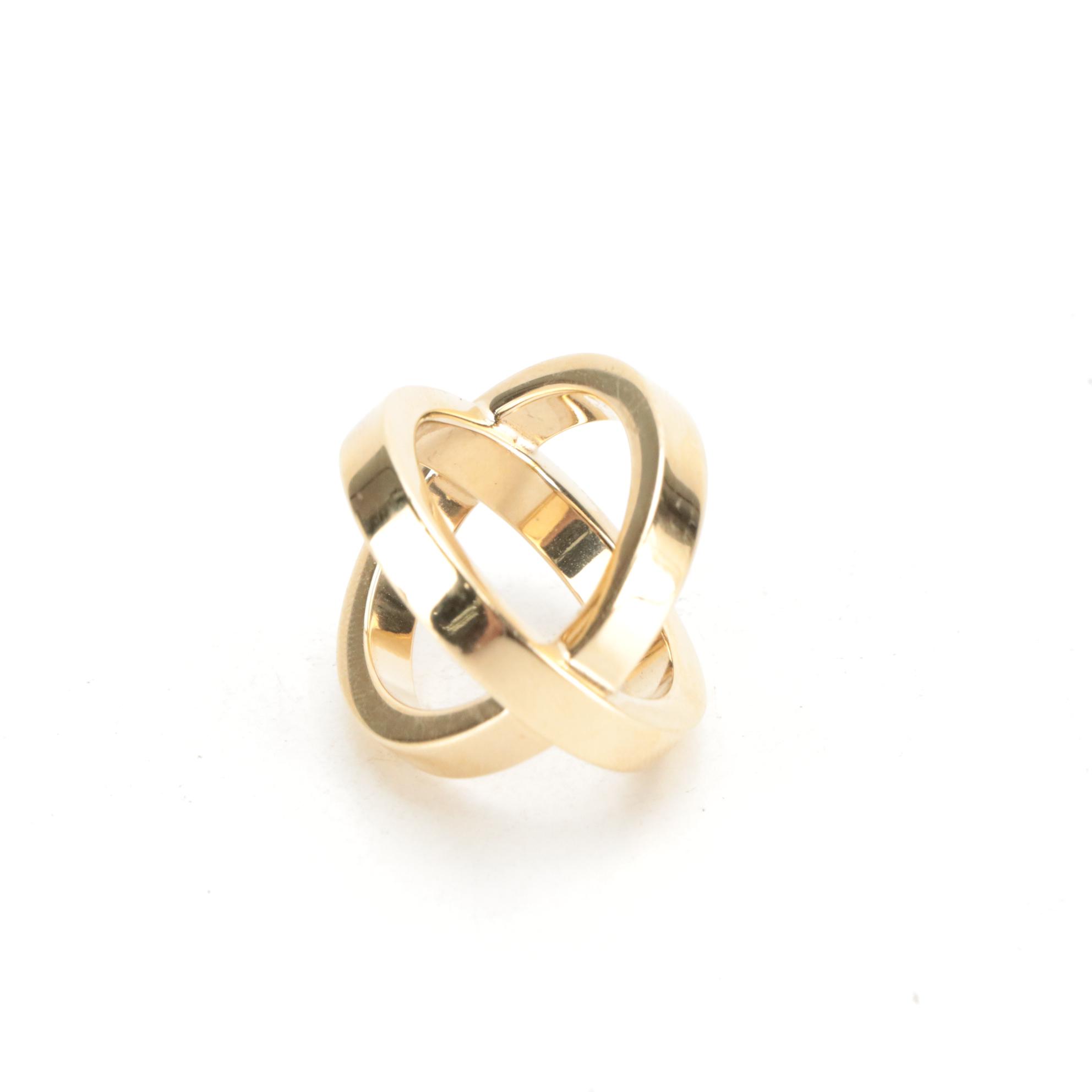 Hermès Bijouterie Fantaisie Cosmos Scarf Ring