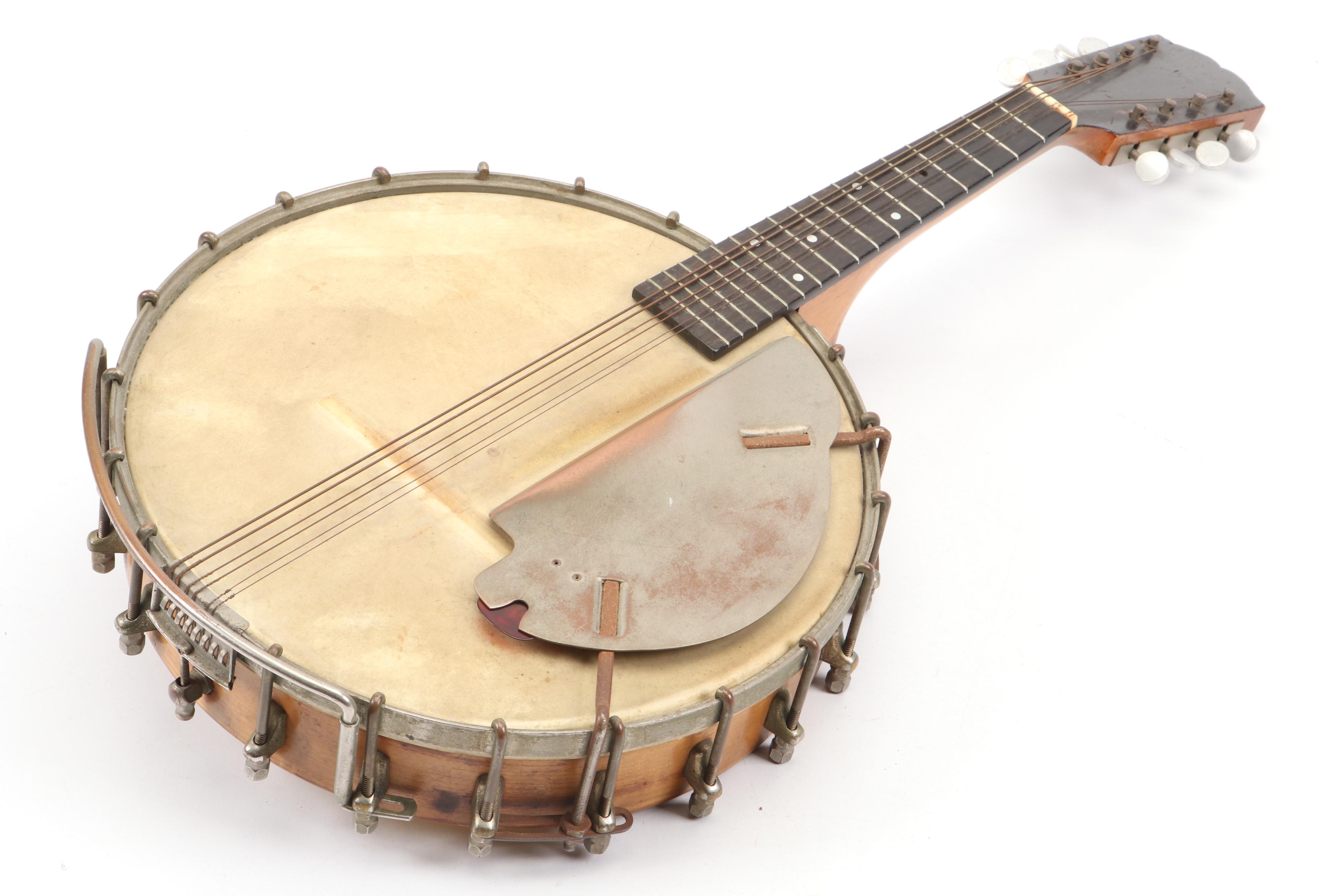 American Weymann & Son "Weymann Keystone State" Wooden Mandolin/Banjo