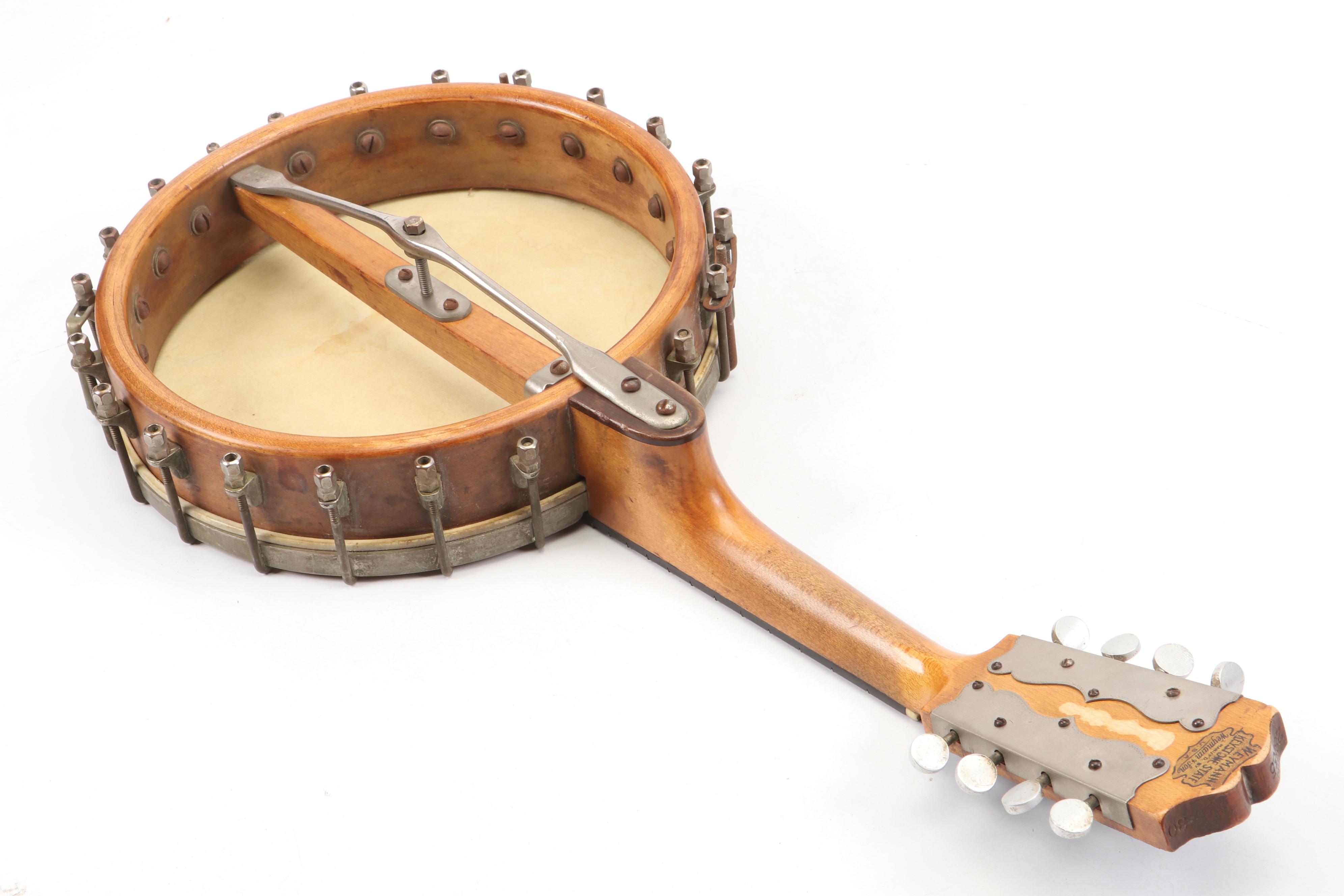 American Weymann & Son "Weymann Keystone State" Wooden Mandolin/Banjo