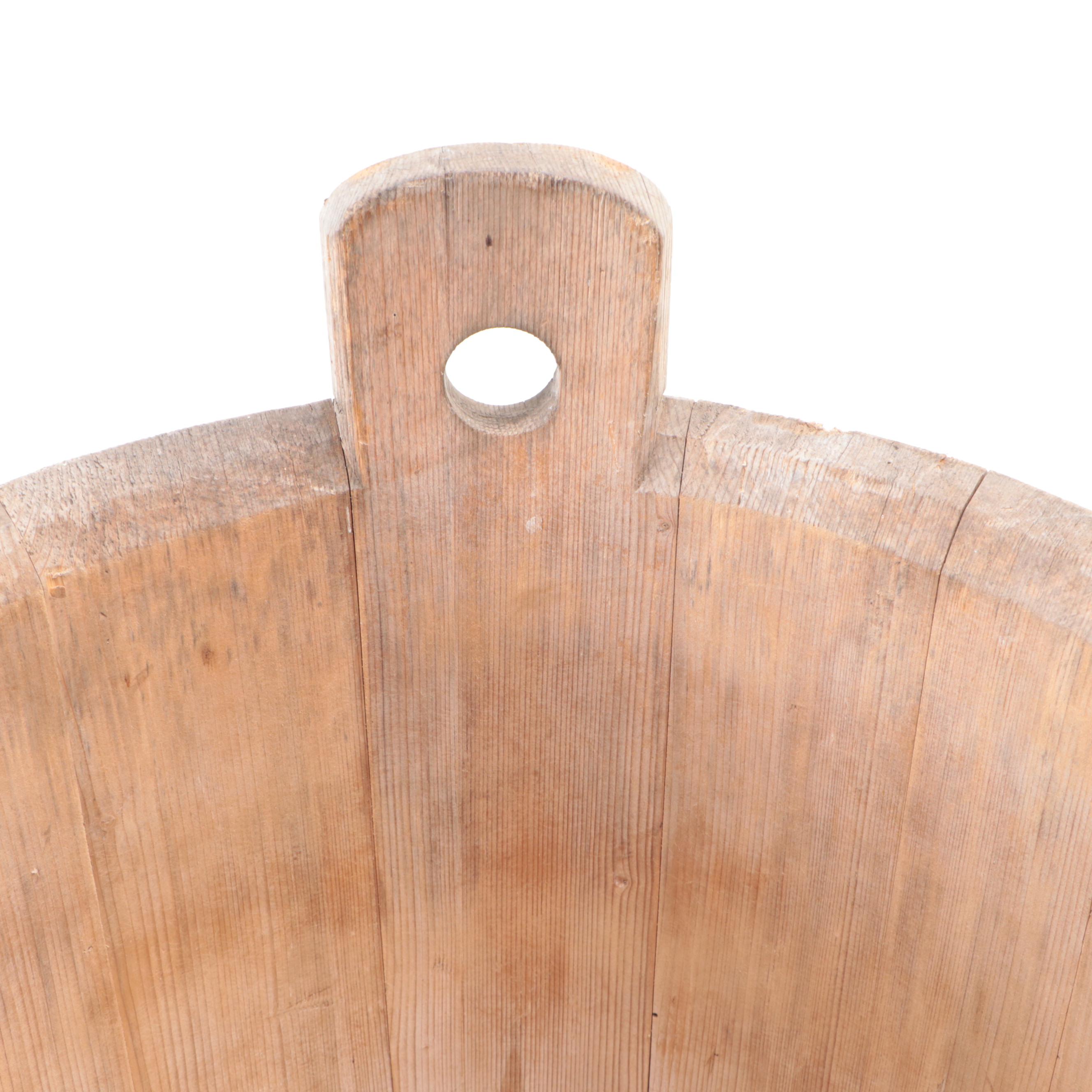 Primitive Wooden Stave Bucket, 20th Century