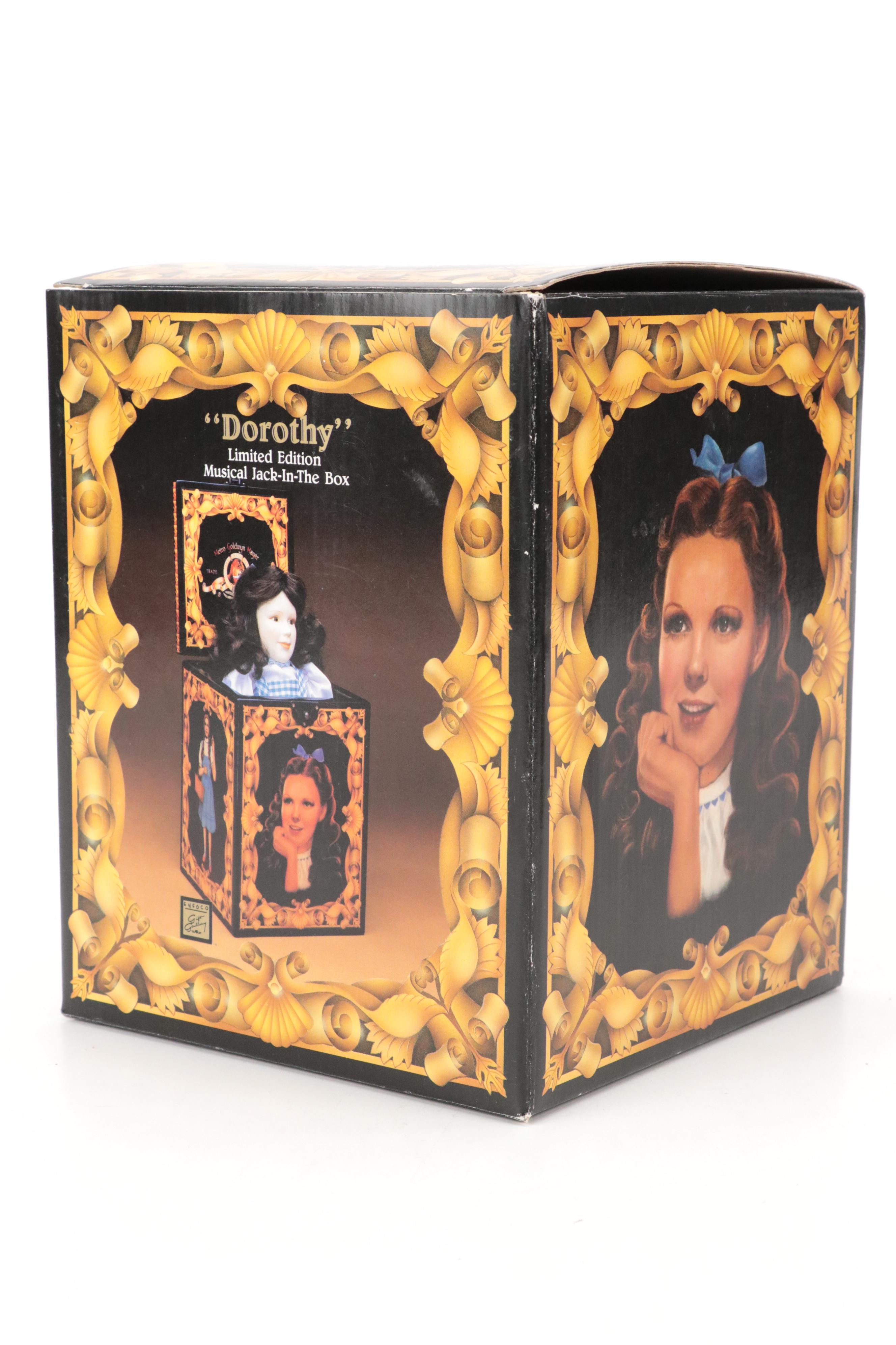 Enesco Wizard of Oz 50th Anniversary Limited Edition Musical Jack-In-The-Box