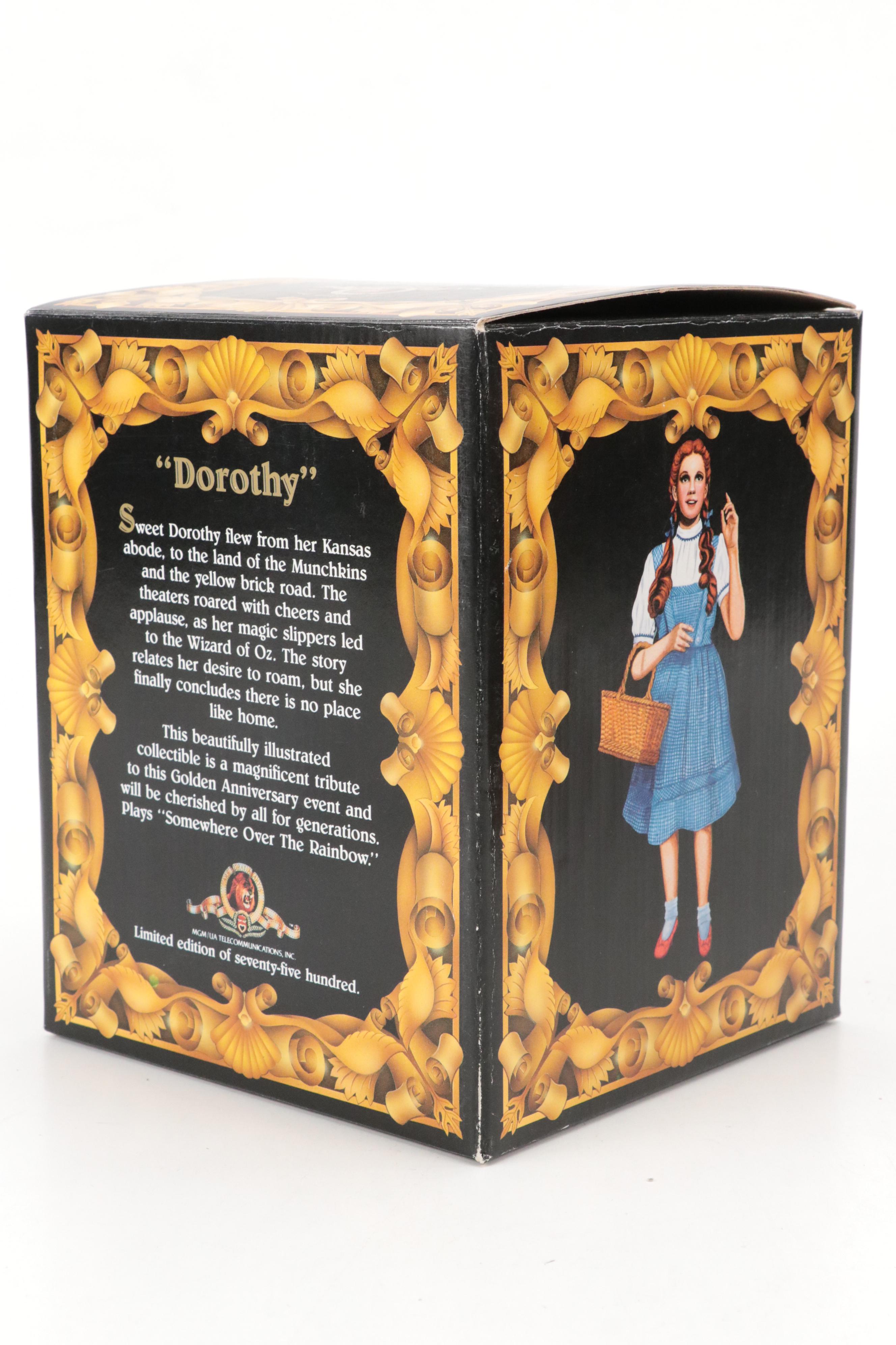 Enesco Wizard of Oz 50th Anniversary Limited Edition Musical Jack-In-The-Box