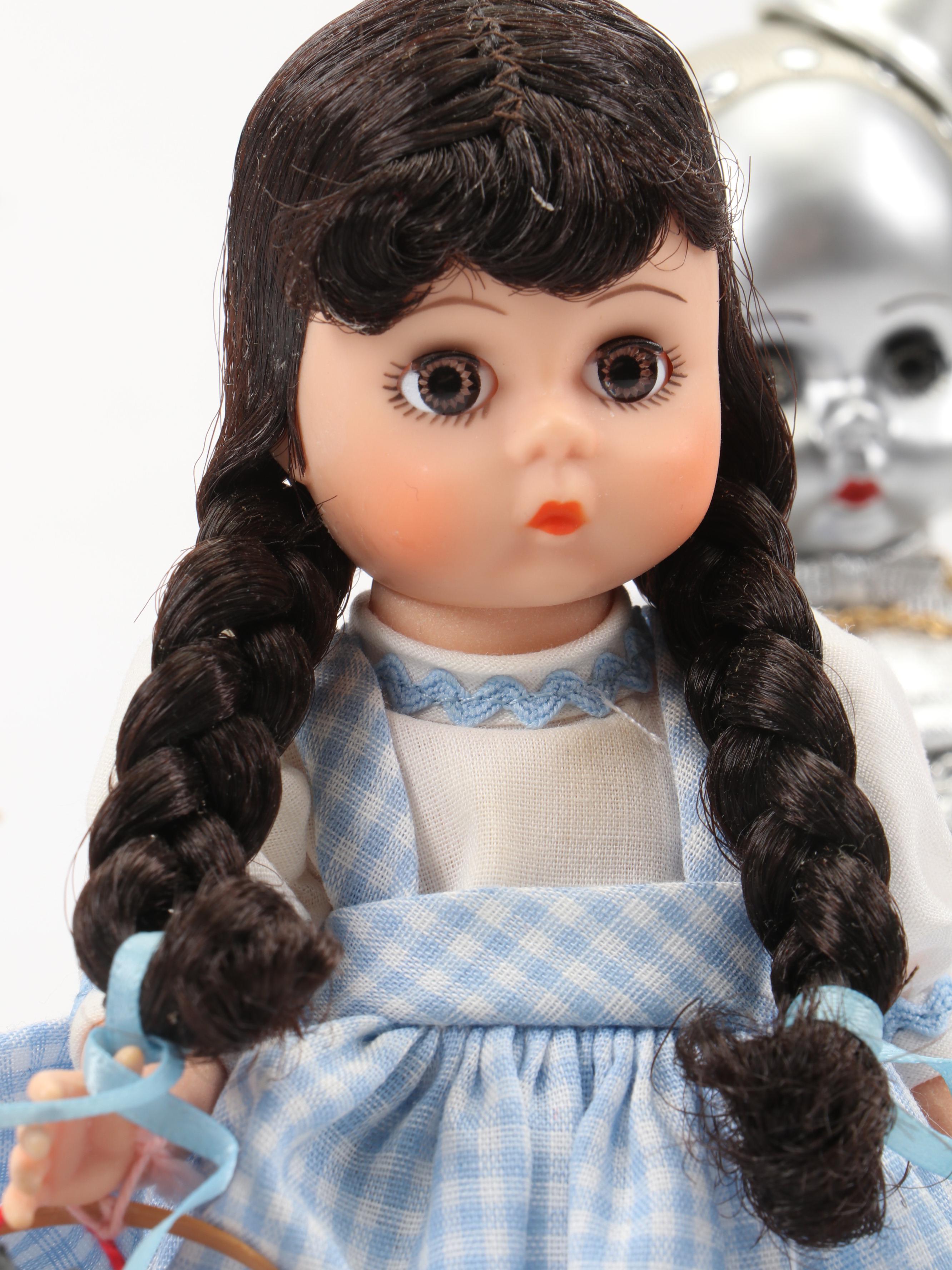 Madame Alexander "Dorothy & Toto" Plastic Doll with Other Wizard of Oz Dolls