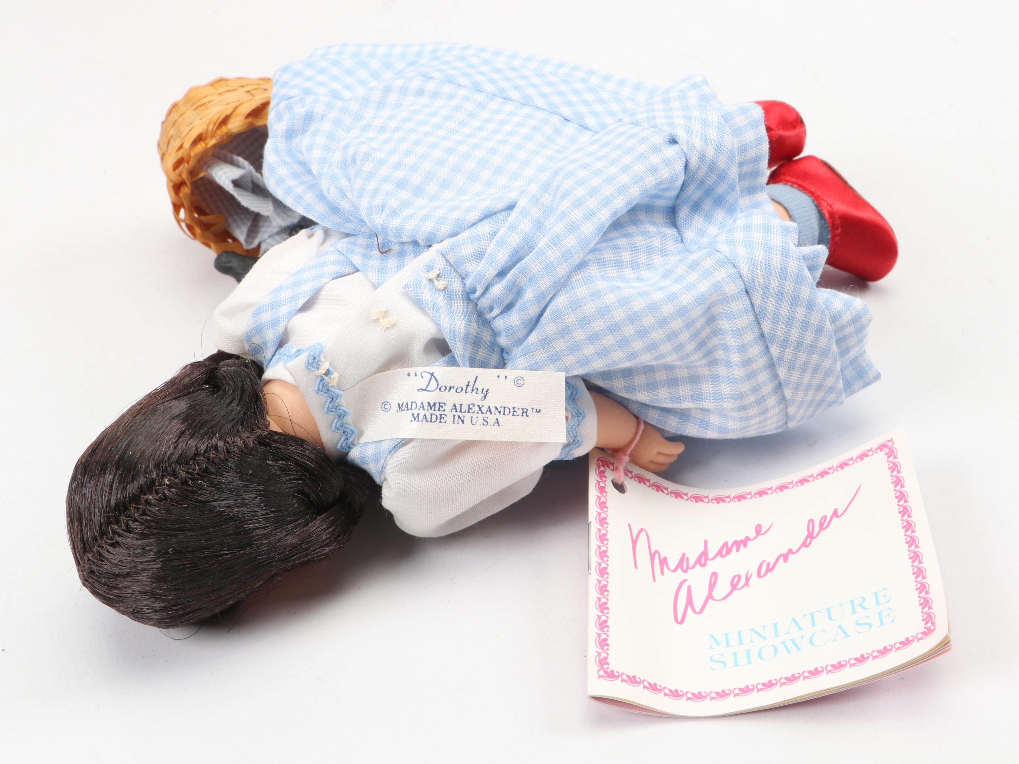 Madame Alexander "Dorothy & Toto" Plastic Doll with Other Wizard of Oz Dolls