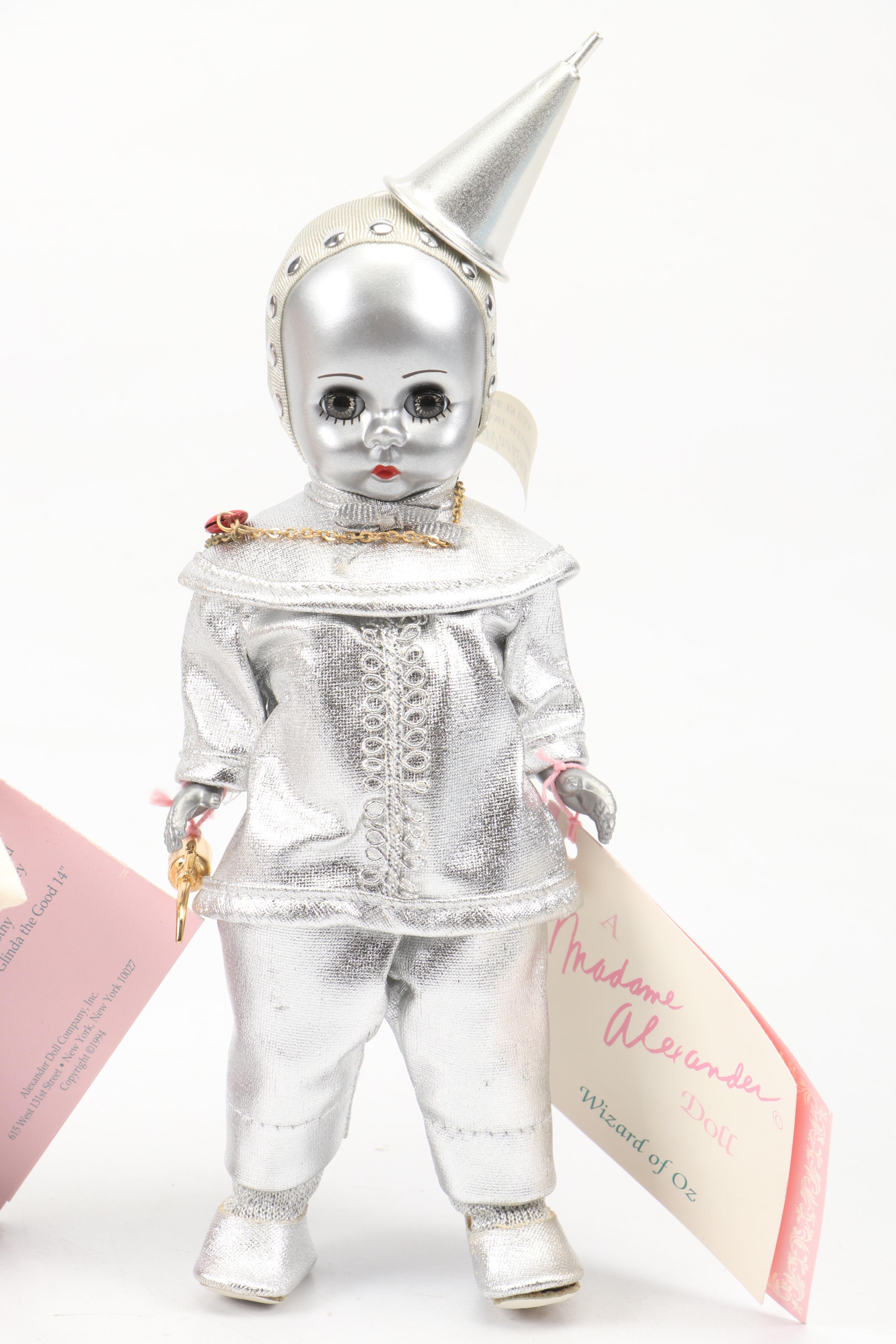 Madame Alexander "Dorothy & Toto" Plastic Doll with Other Wizard of Oz Dolls