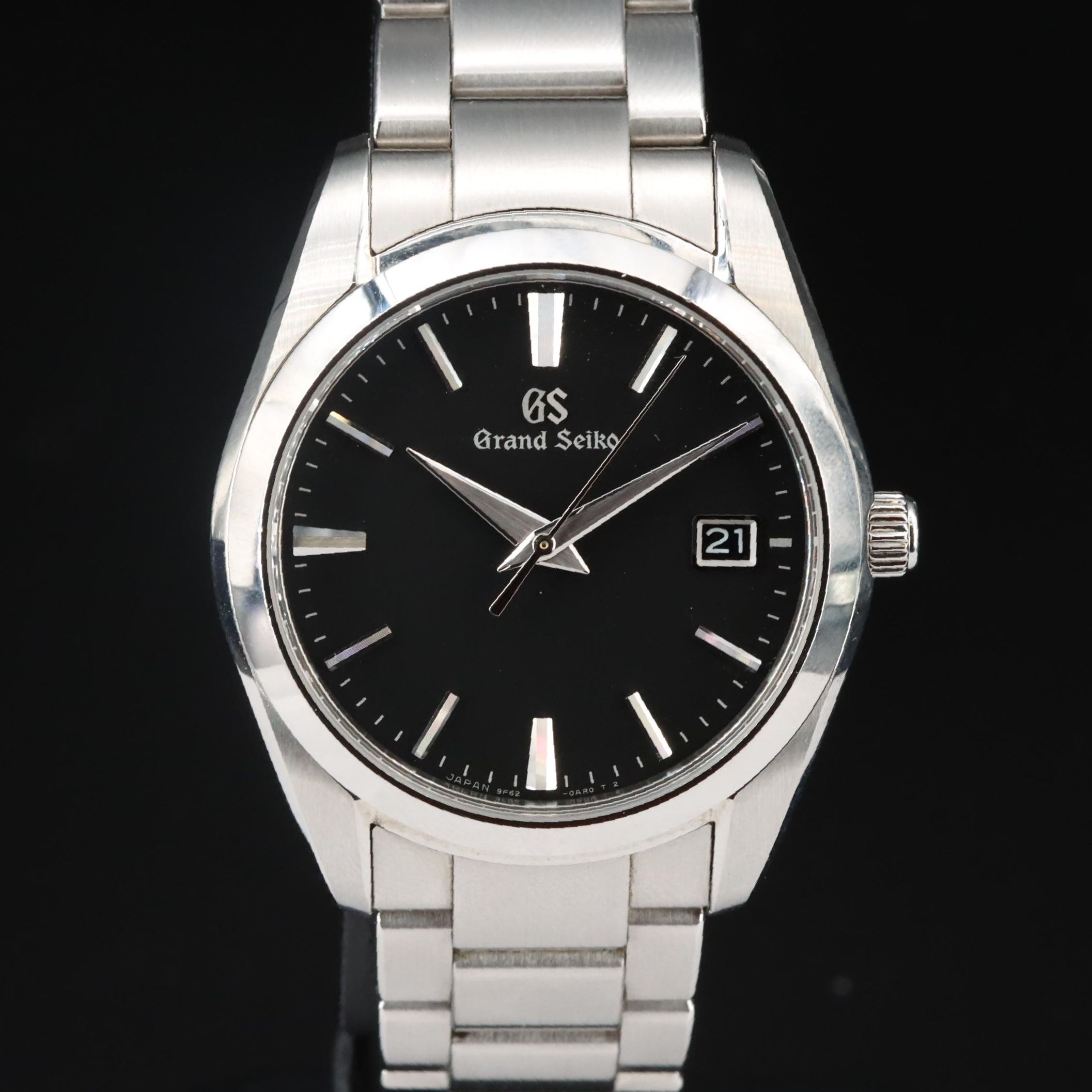 Grand Seiko 9F62-0AB0 Black Dial Watch