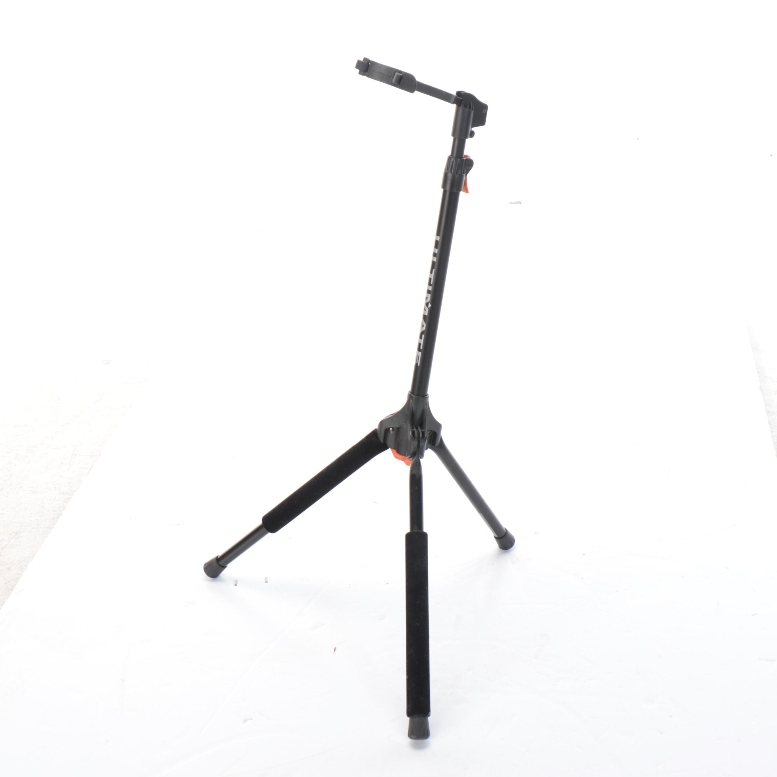 Fender 351 Studio Seat Stand Combo with Other Collapsible Instrument Stand