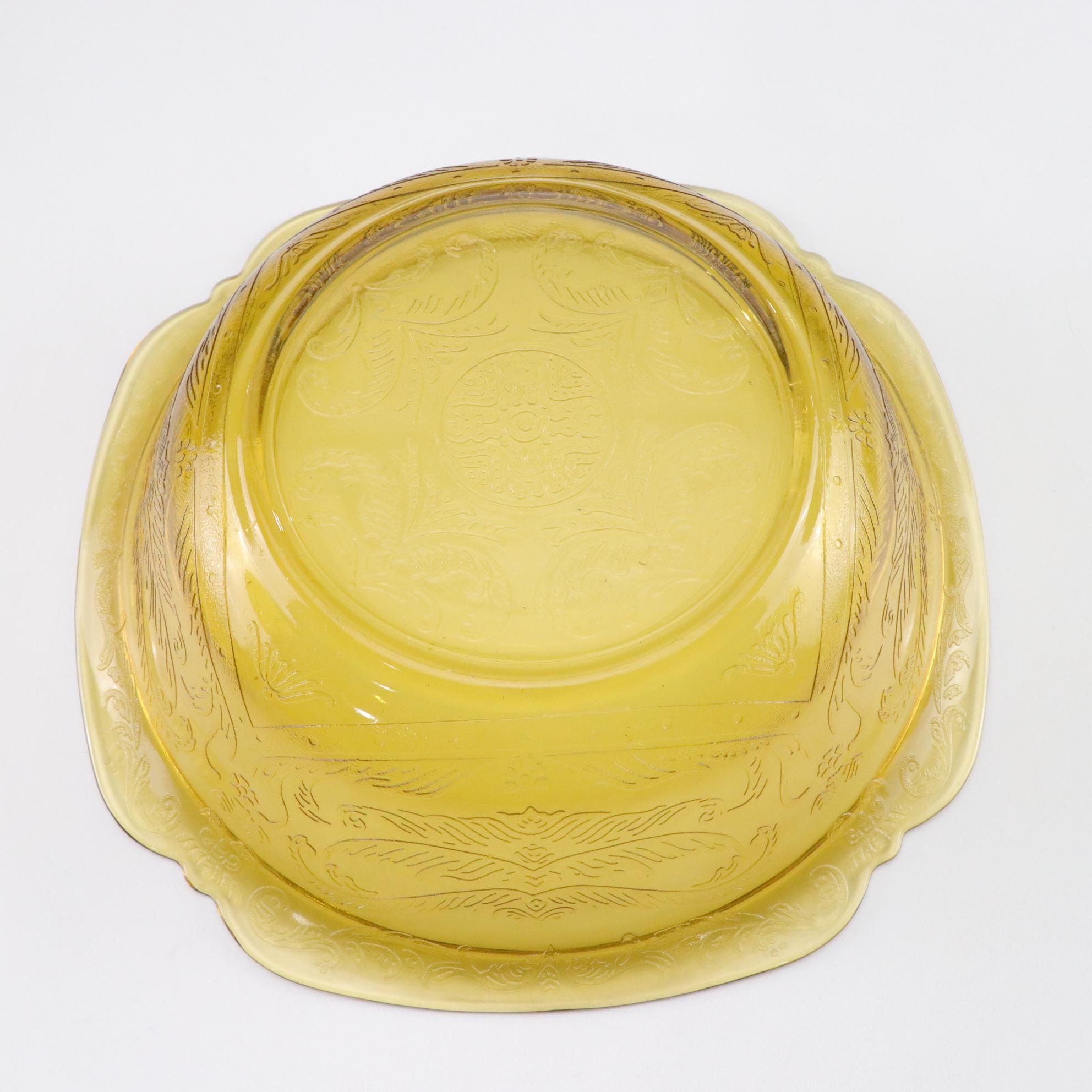 Federal Glass "Madrid Amber" Depression Glass Dinnerware