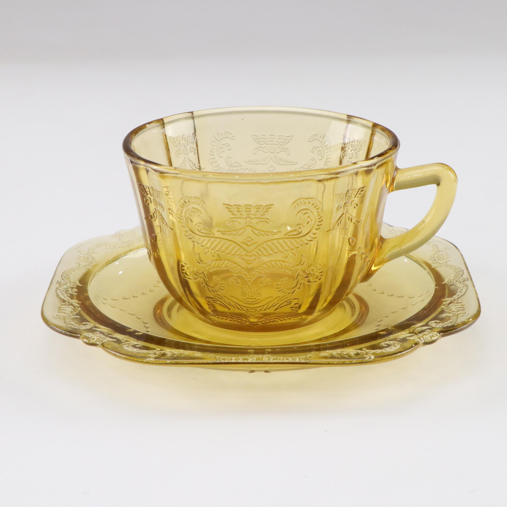 Federal Glass "Madrid Amber" Depression Glass Dinnerware