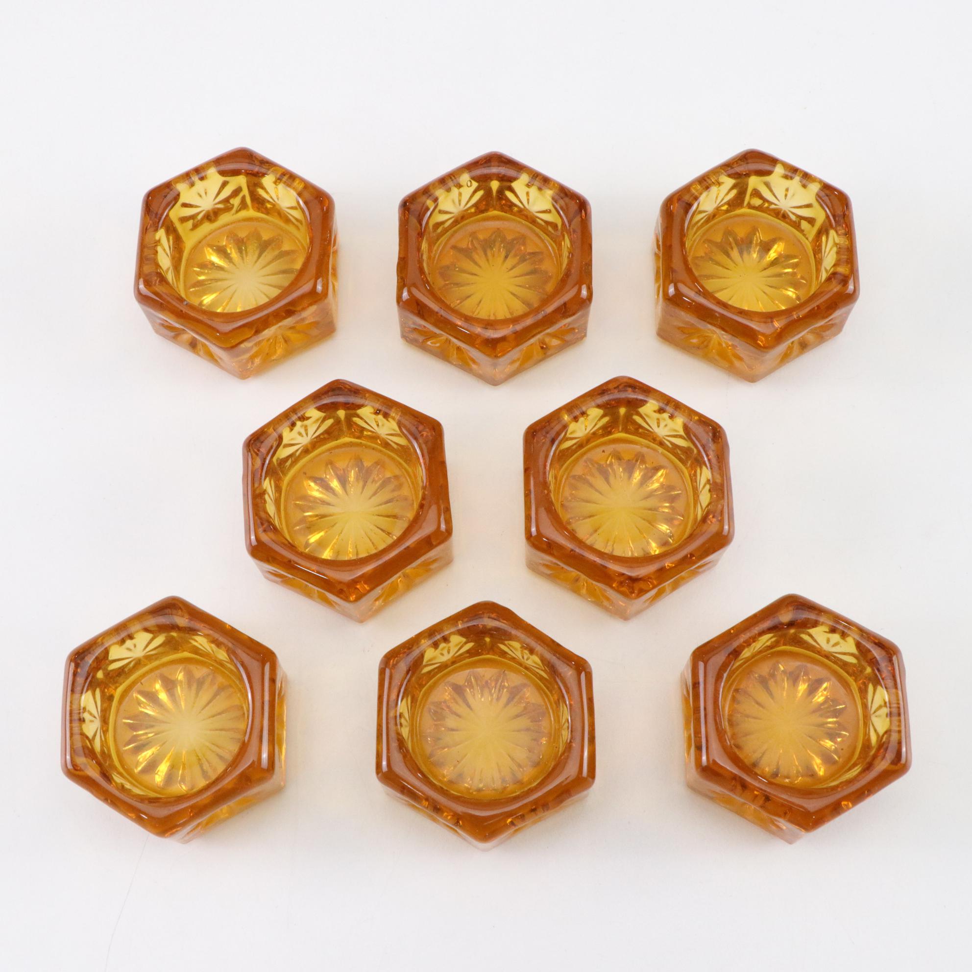 Federal Glass "Madrid Amber" Depression Glass Dinnerware