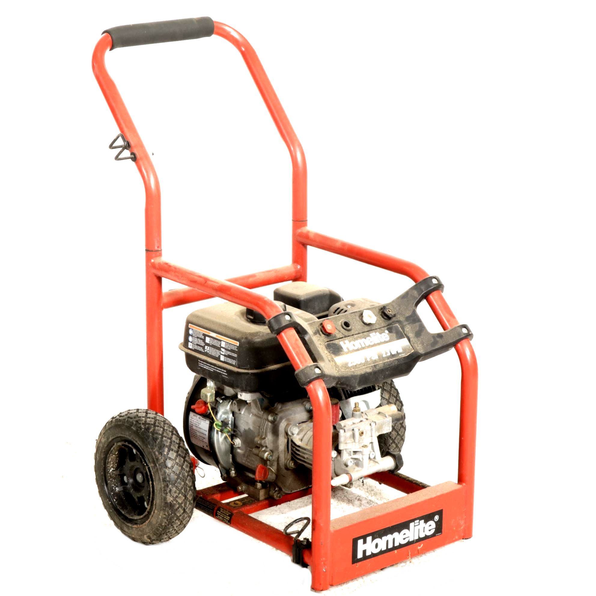 Homelite 2500 PSI Portable Pressure Washer
