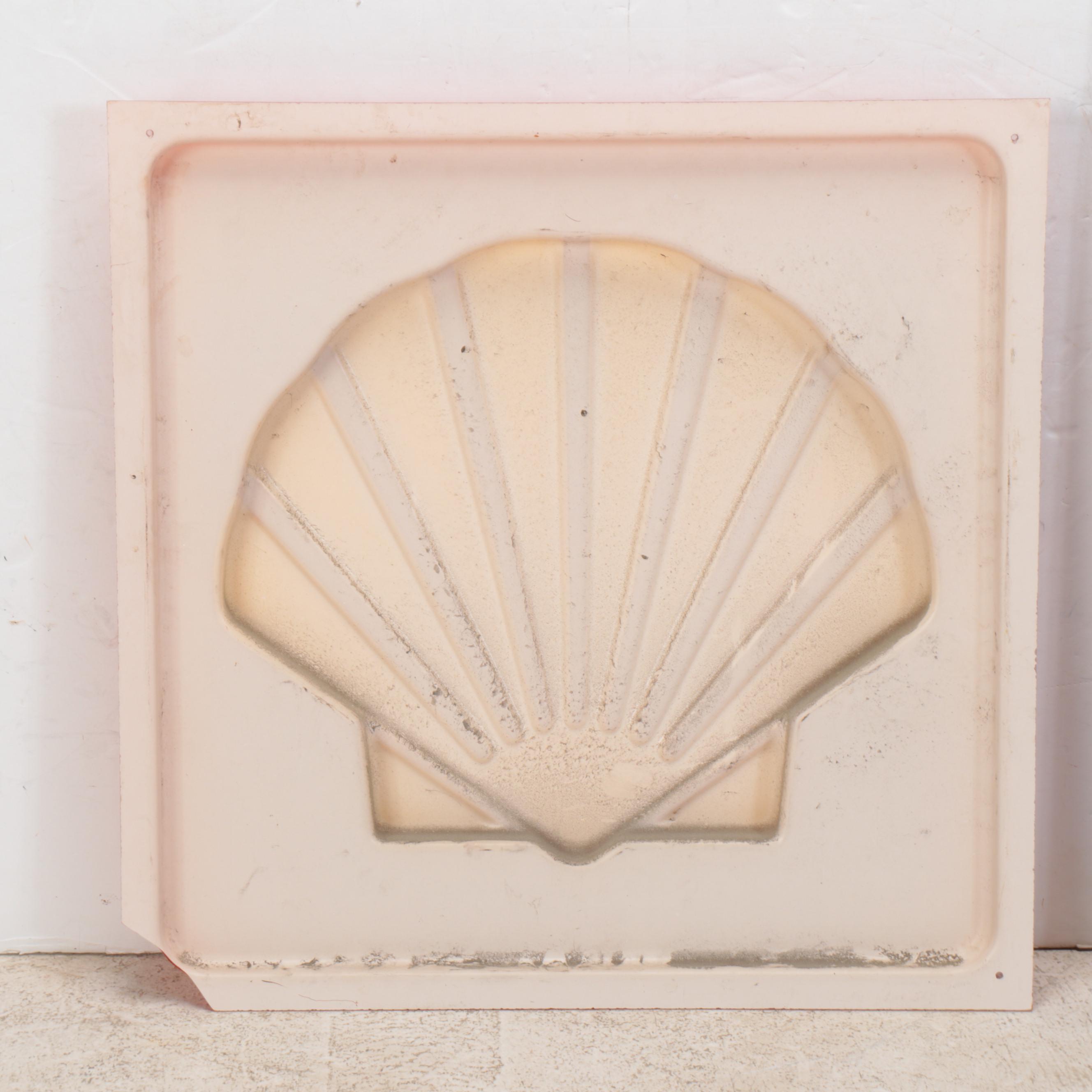 Shell and Sunoco Plastic Advertising Signs